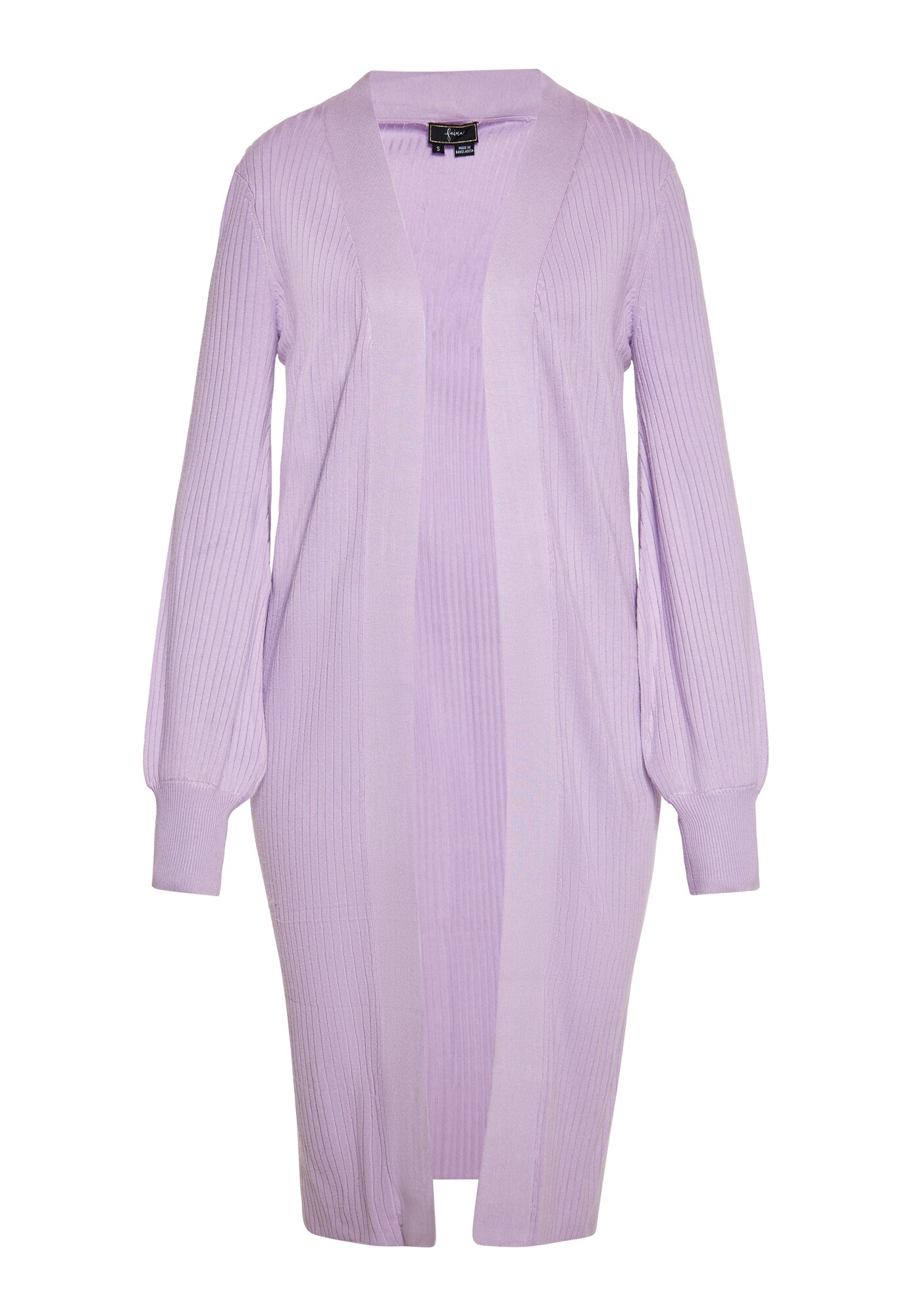 faina Geacă tricotată  mov liliachiu