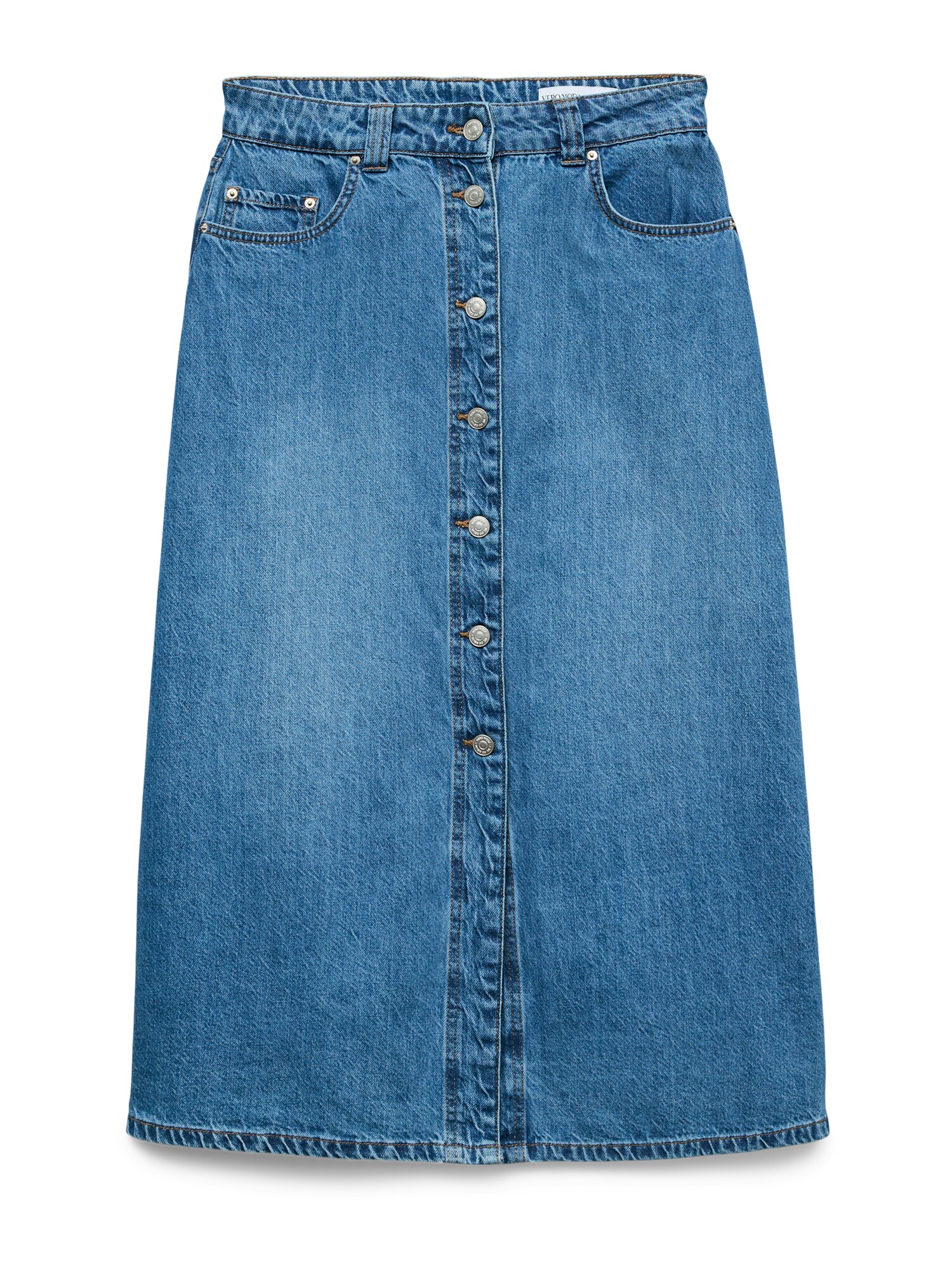 VERO MODA Fustă VMBIRKLEY  albastru denim