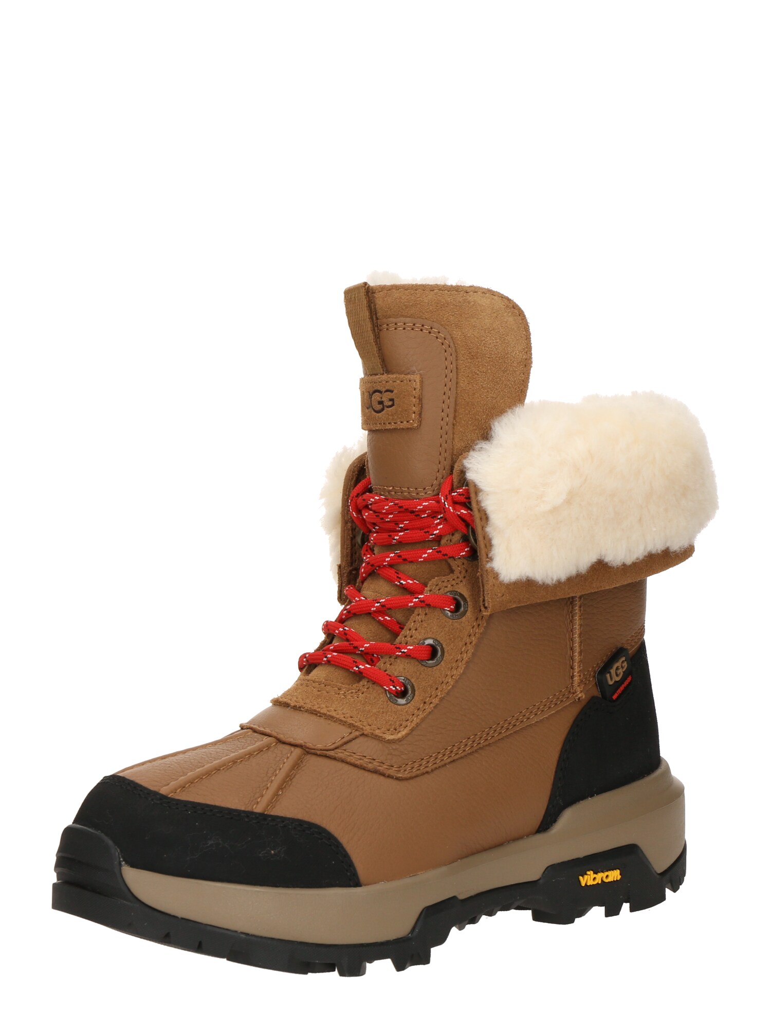 UGG Ghete cu șireturi Adirondack XXV  maro / negru
