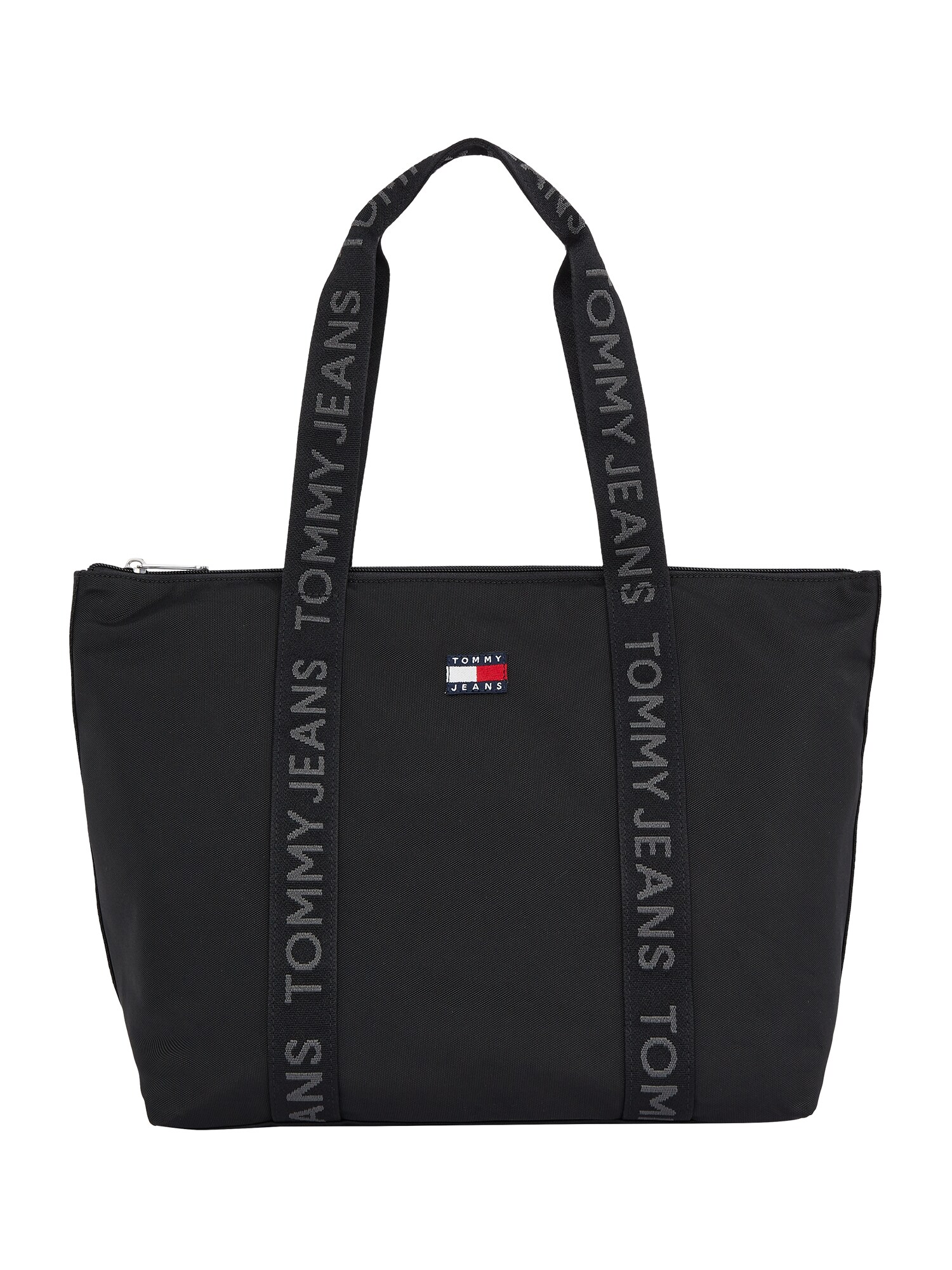 Tommy Jeans Shopper 'ESS'  tmavosivá / čierna
