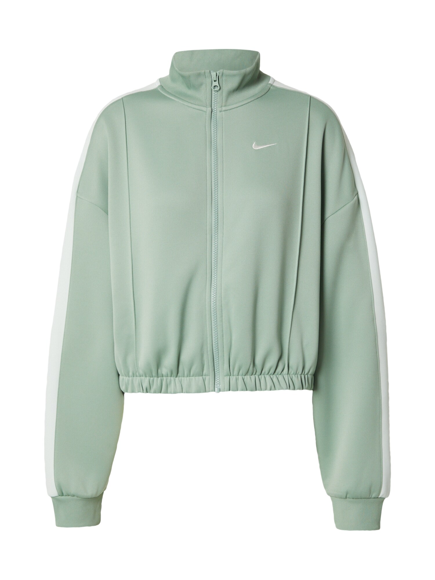 Nike Sportswear Tepláková bunda  svetlozelená / biela