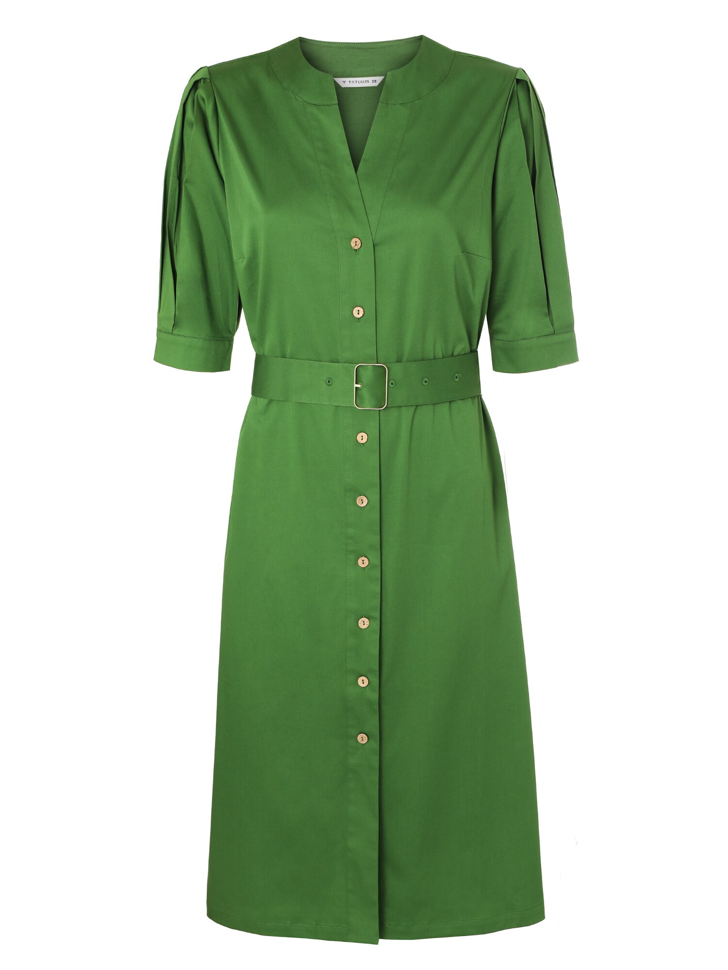 TATUUM Vestido camisero 'Tabata'  verde