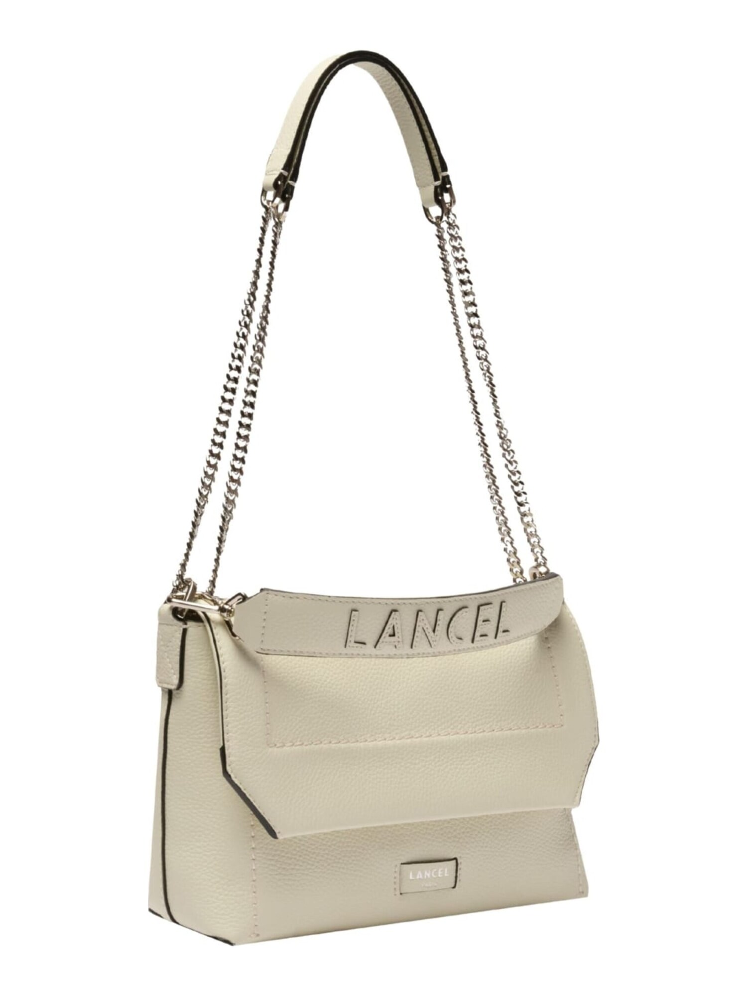 Lancel Bolso de hombro 'Lancel Sac Rabat M Ninon Soft Neige Femme'  blanco – imagen 3