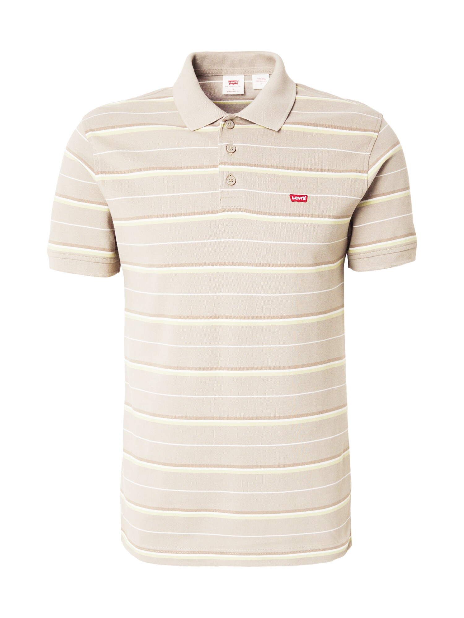 LEVI'S ® Tričko 'Housemark'  béžová / svetlohnedá / svetložltá / biela