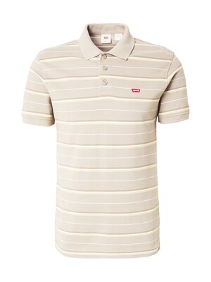 LEVI'S ® Camiseta 'Housemark'  beige / marrón claro / amarillo claro / blanco