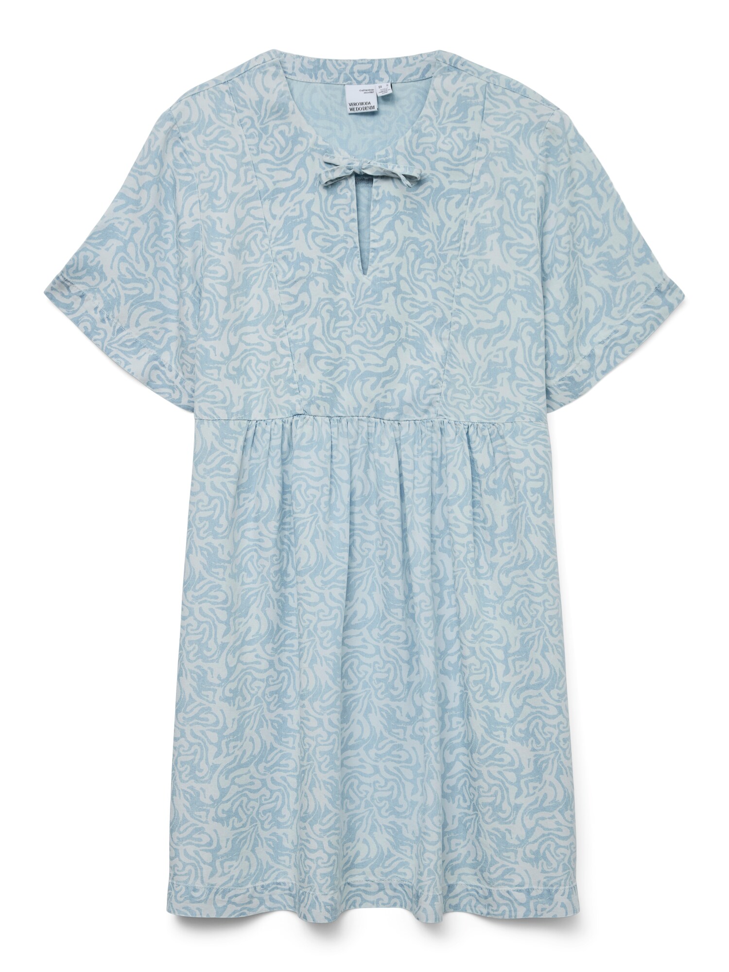 VERO MODA Ruha 'VMFLEUR'  világoskék / fehér akciós termékkép 1