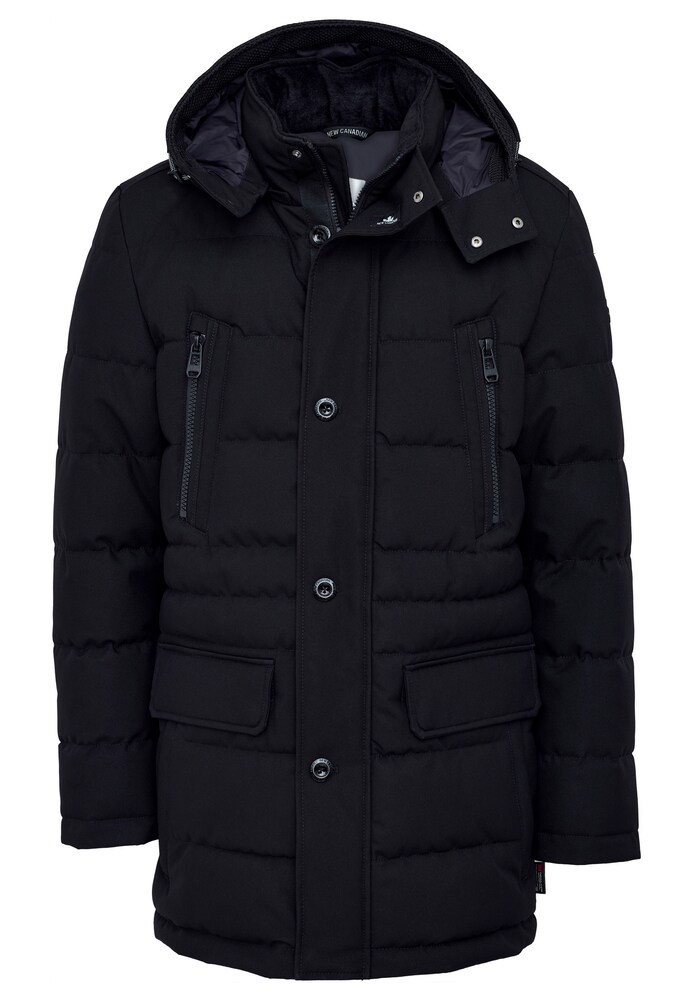 NEW CANADIAN Winterparka Herren Größe M schwarz