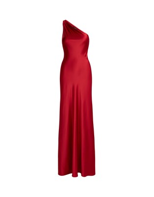 Lauren Ralph Lauren Vestido de noche  rojo rubí