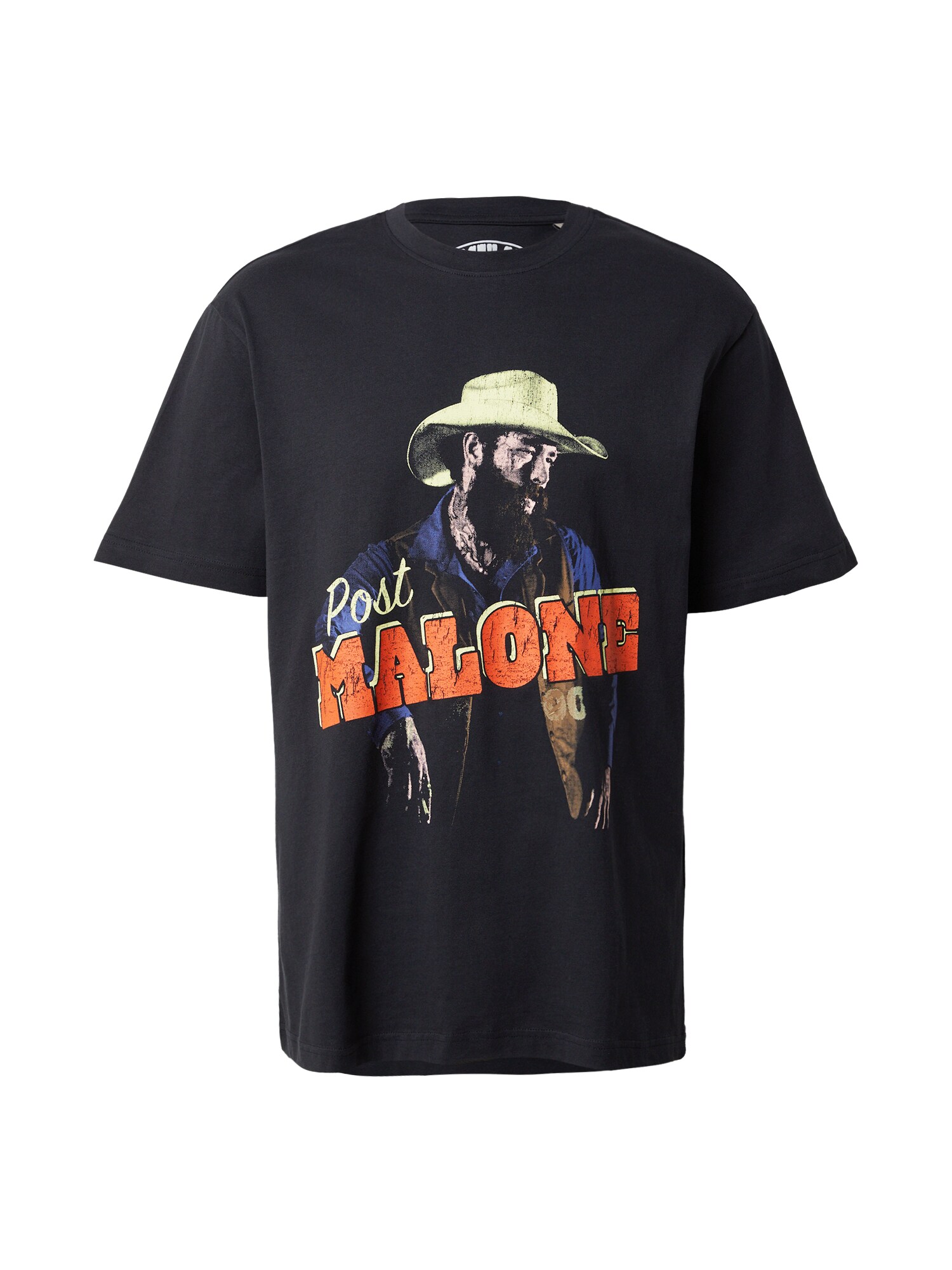 Only & Sons Tricou ONSPOST MALONE  indigo / galben citron / portocaliu mandarină / negru