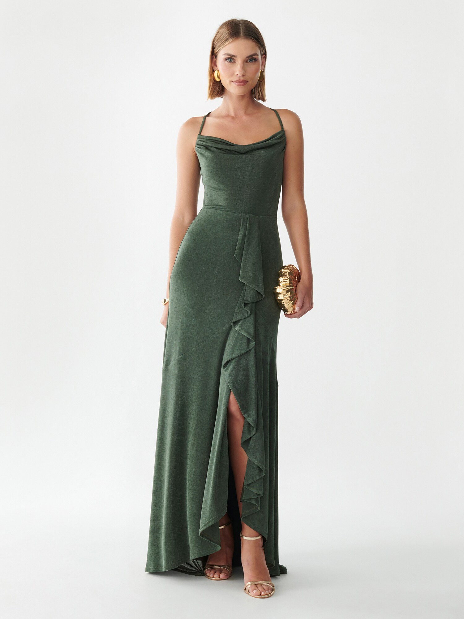 BWLDR Rochie de seară MILA verde