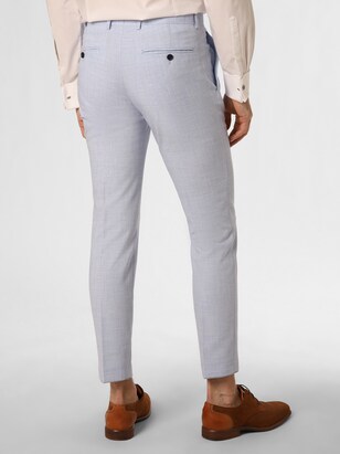 Finshley & Harding London Pantalon ‘Hoxdon’ Lichtblauw