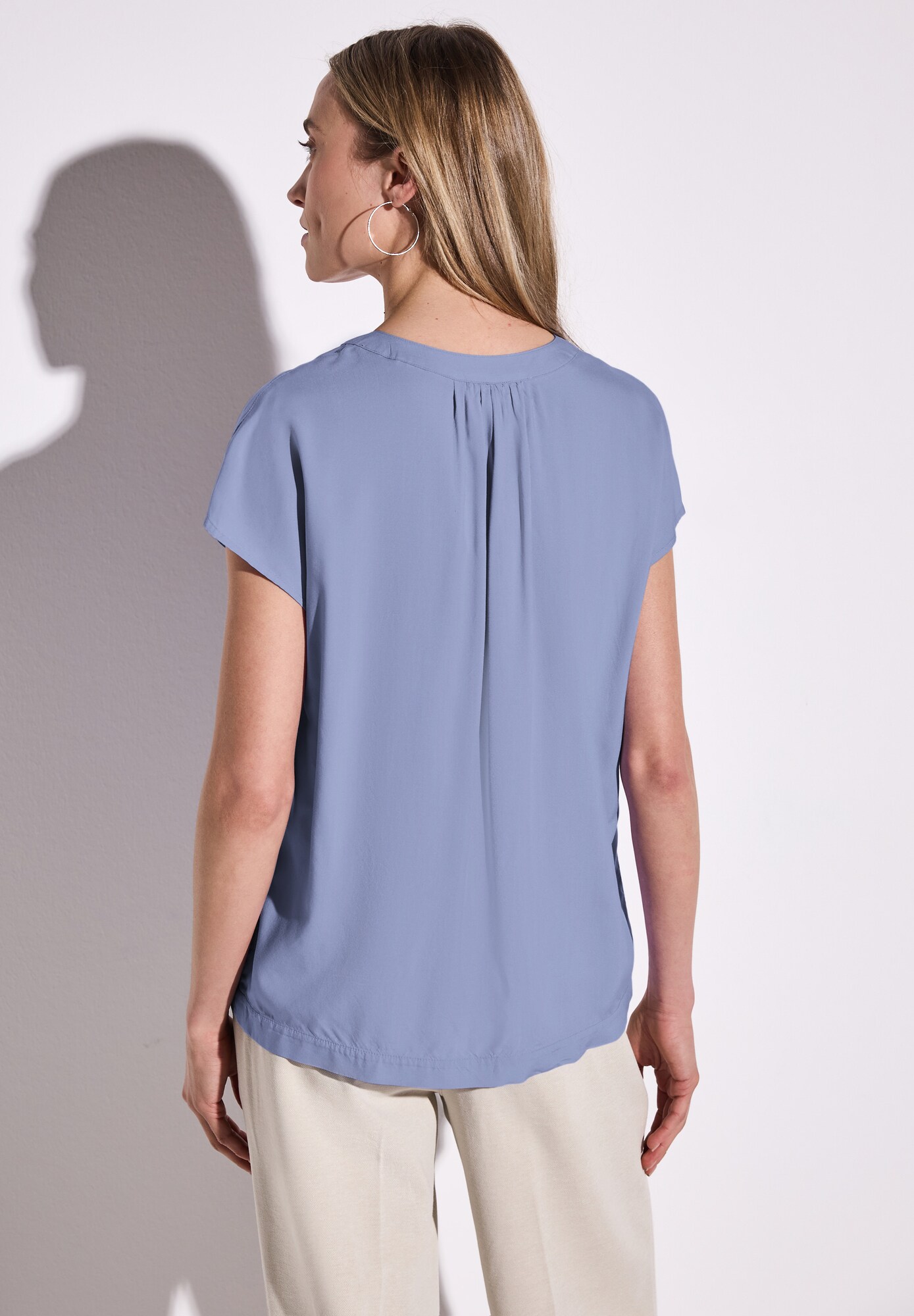 Thumbnail - Bluse in Unifarbe