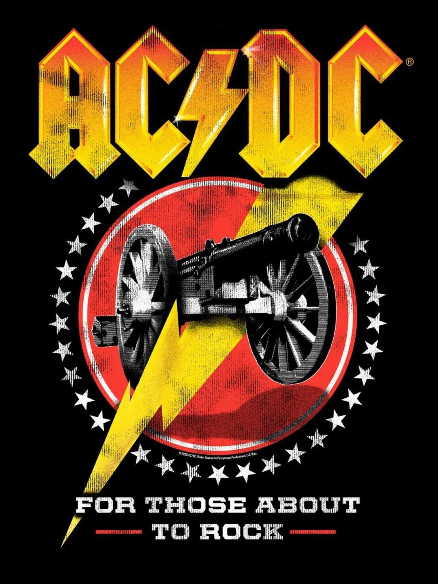 AC/DC Sudadera 'For those about to rock new'  negro – imagen 3