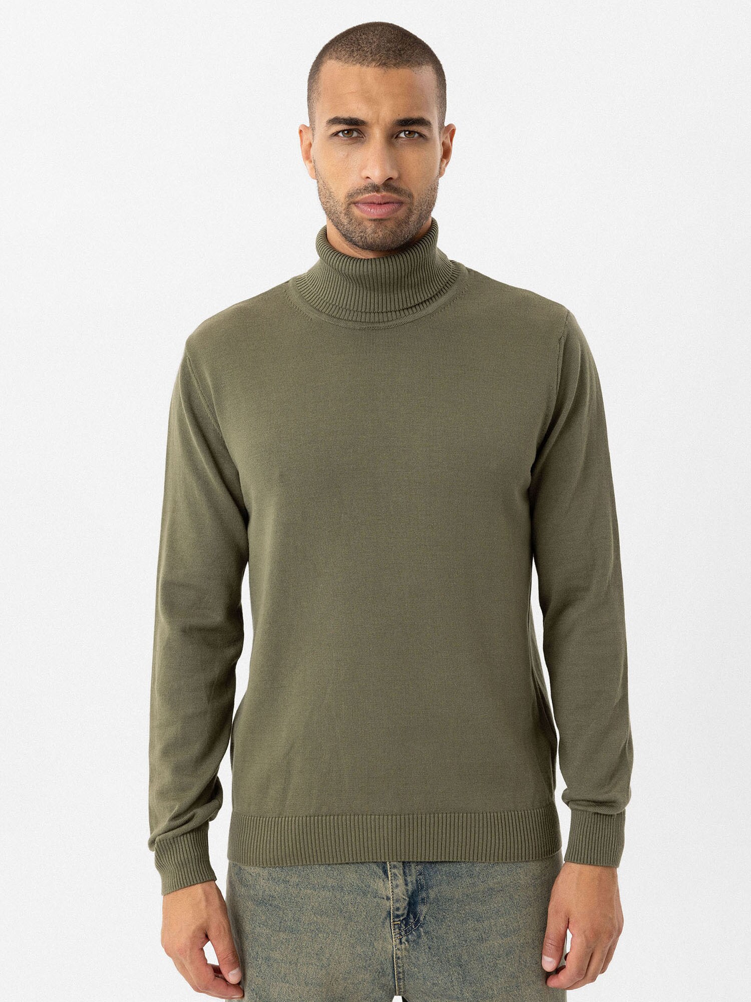 Anou Anou Pulóver  antracit / khaki termék 2. képe