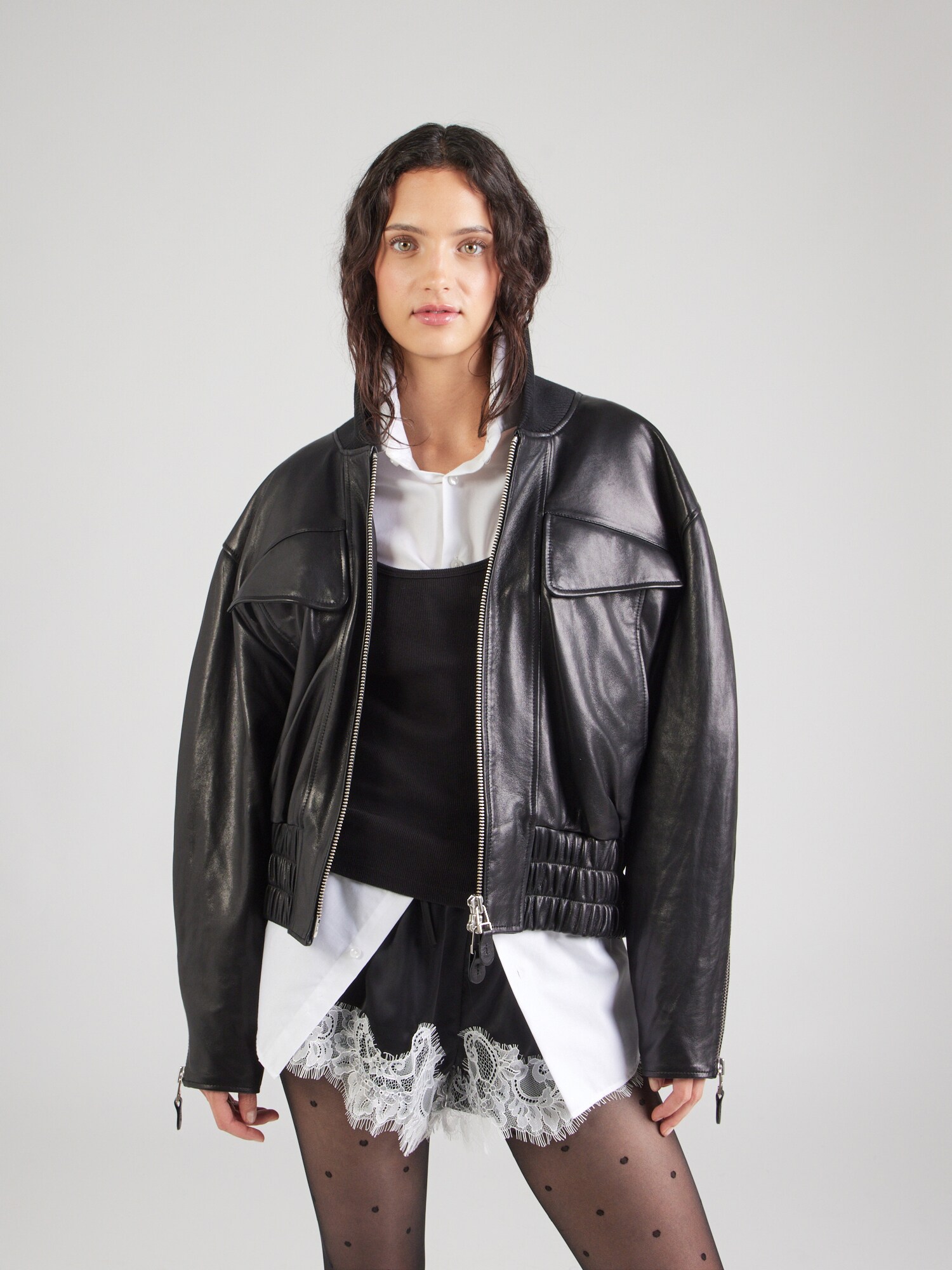 IRO Chaqueta de entretiempo negro – imagen 7