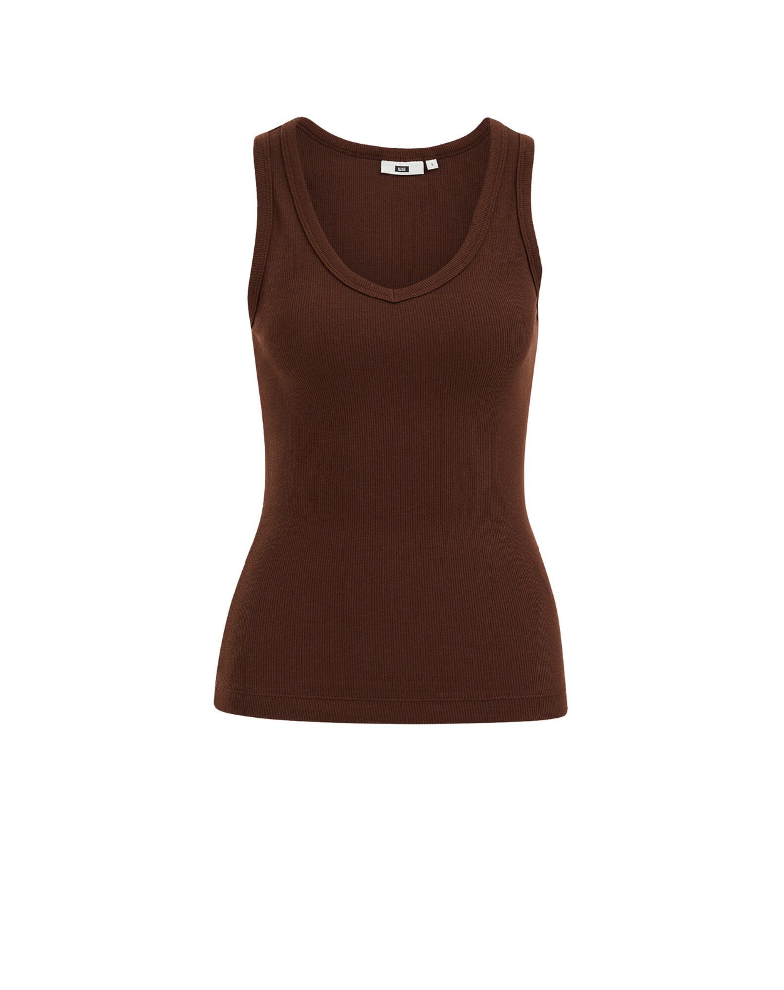 WE Fashion Top castaniu