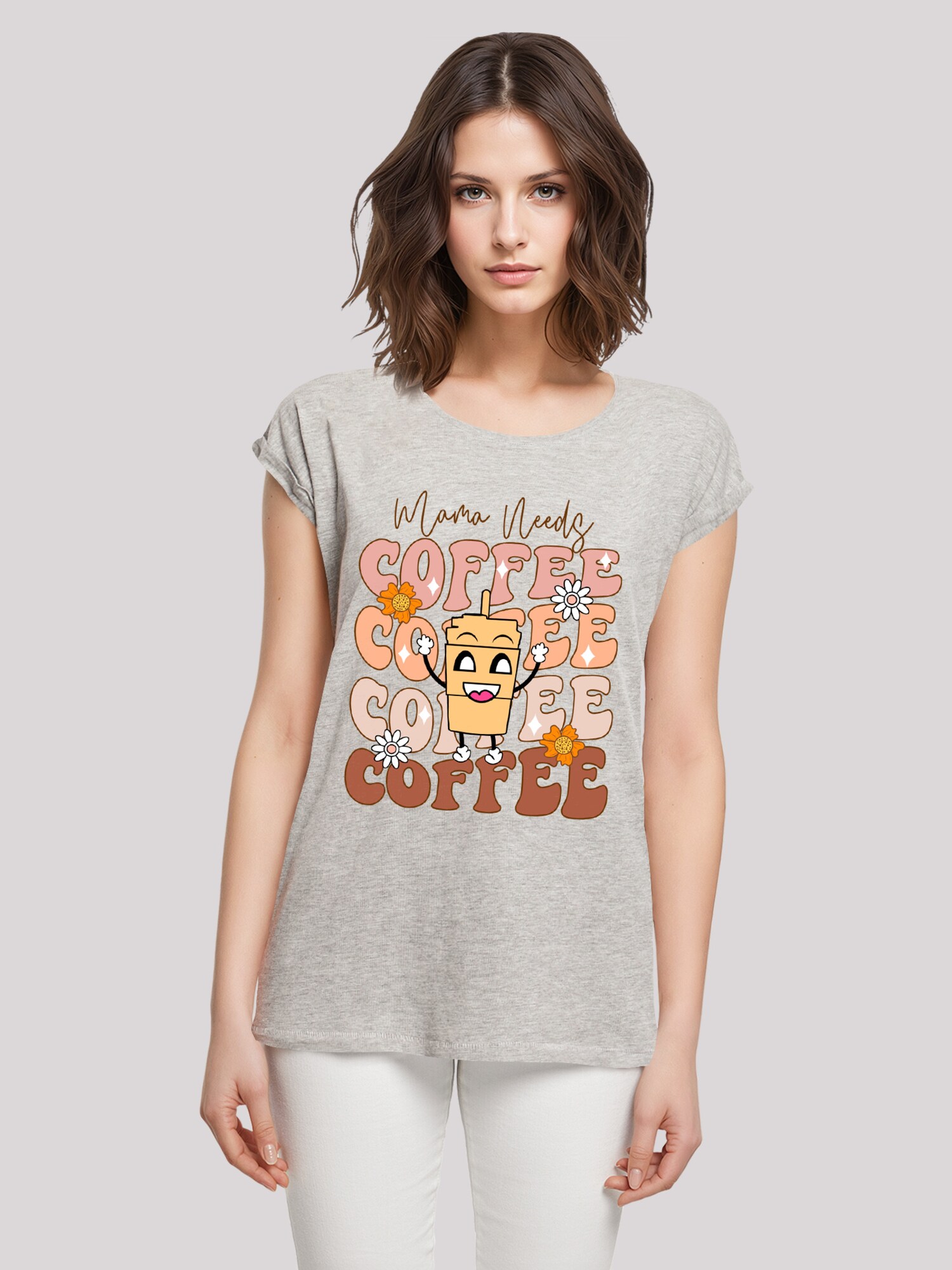 Thumbnail - T-Shirt 'Mothers Day Coffee Lover Mom Caffeine Addiction Coffee Cup'