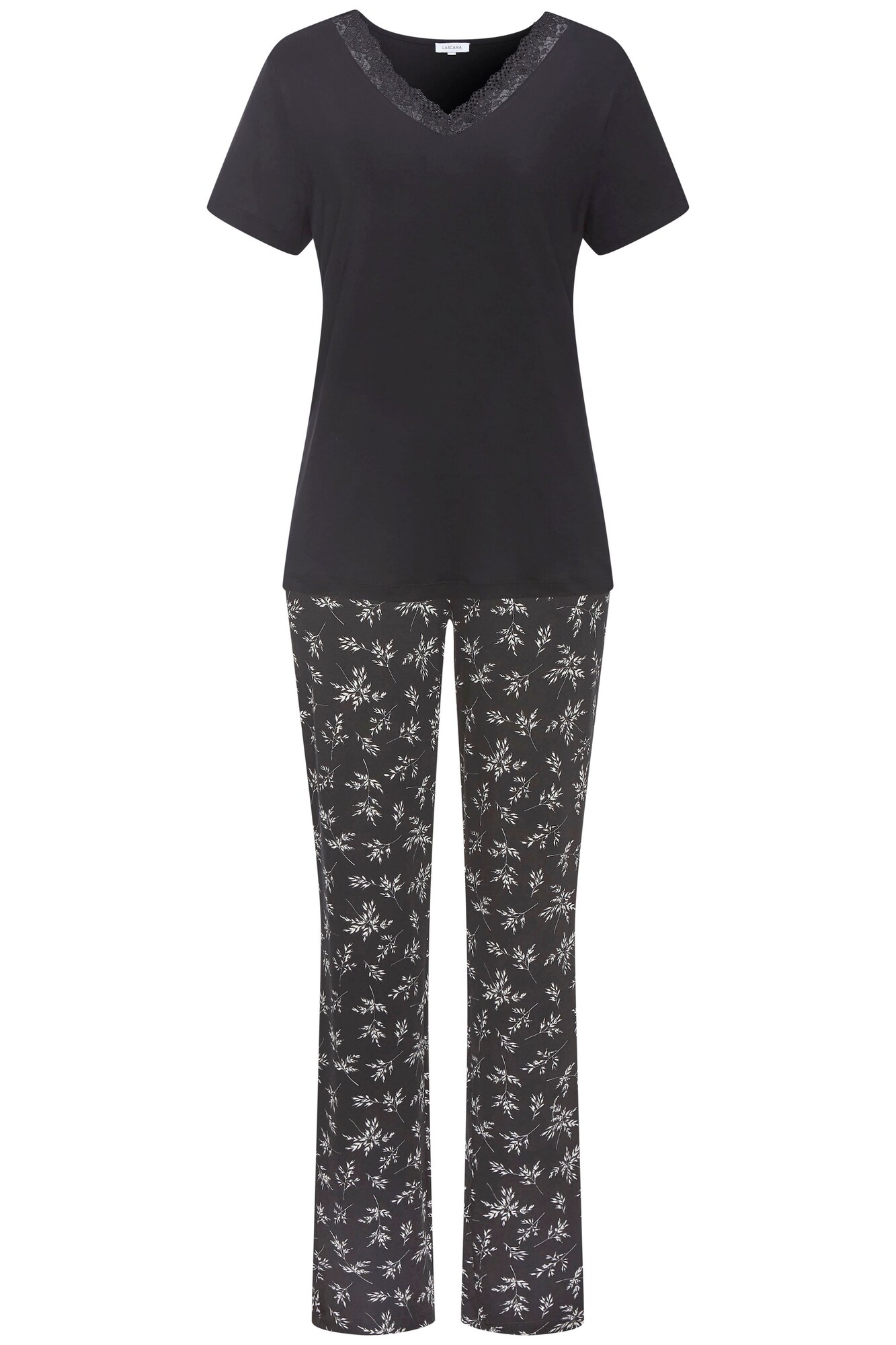 VIVANCE Pijama Dreams  negru / alb
