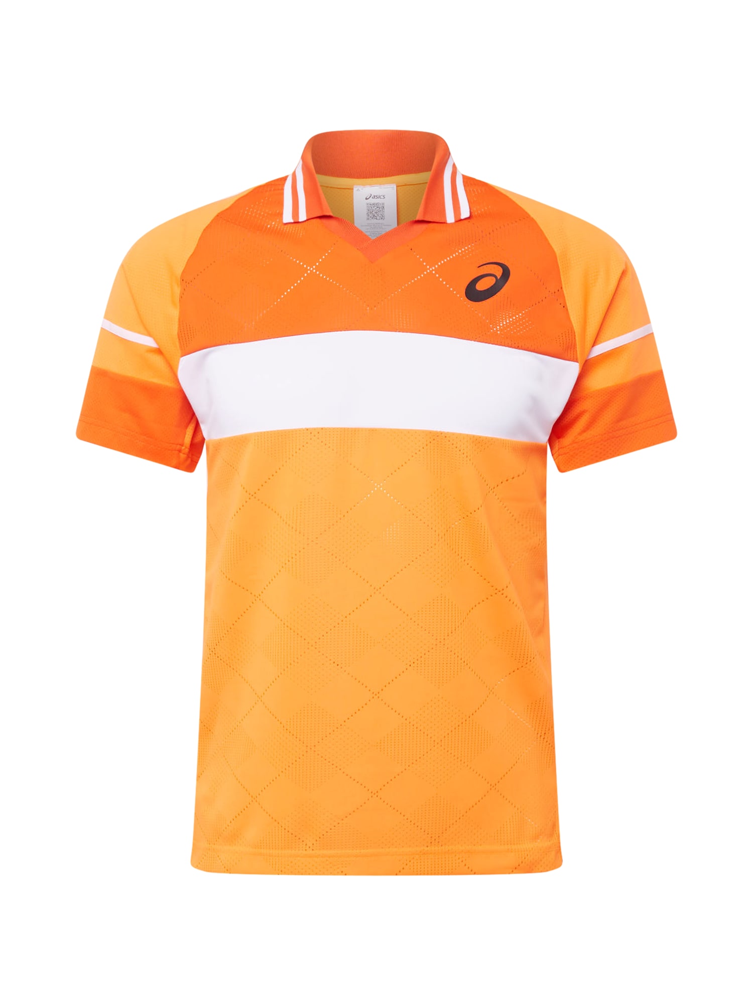 ASICS Tehnička sportska majica 'MATCH'  narančasta / tamno narančasta / crna / bijela