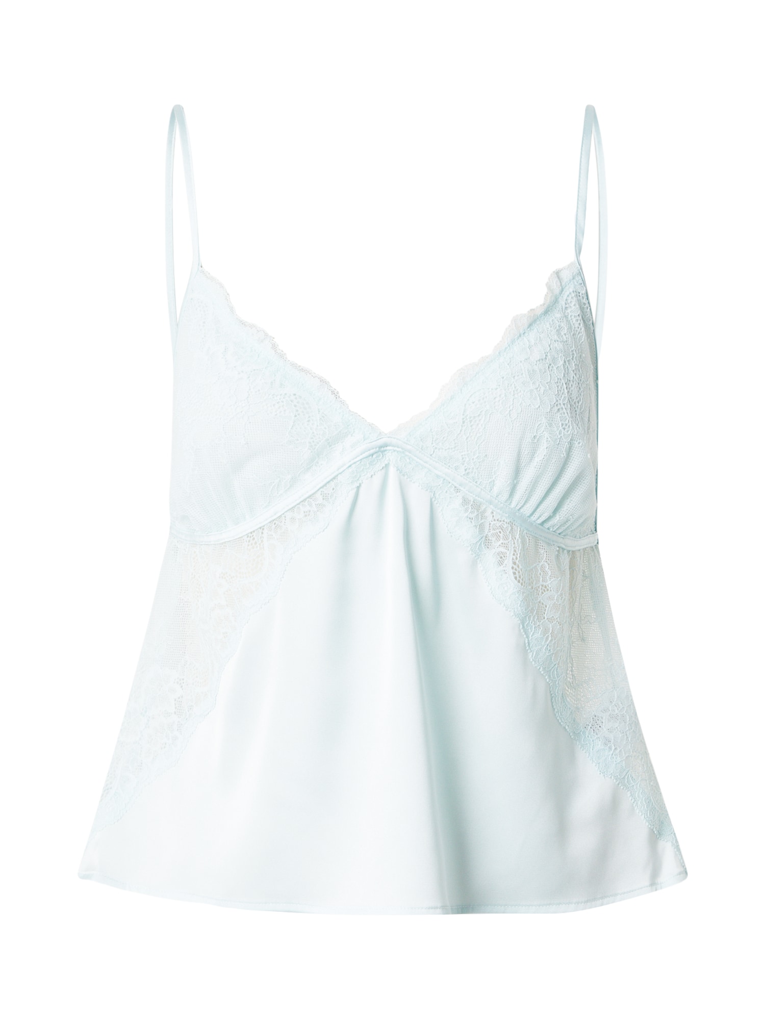 Abercrombie & Fitch Bluză de noapte  albastru deschis
