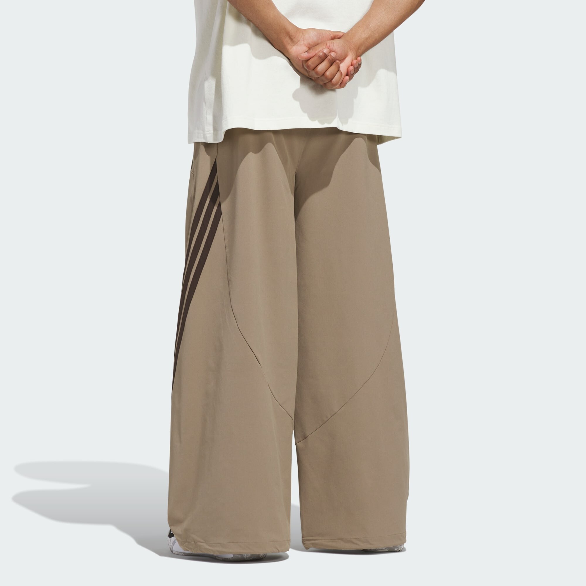 ADIDAS PERFORMANCE Pantalón deportivo beige oscuro / marrón oscuro – imagen 3