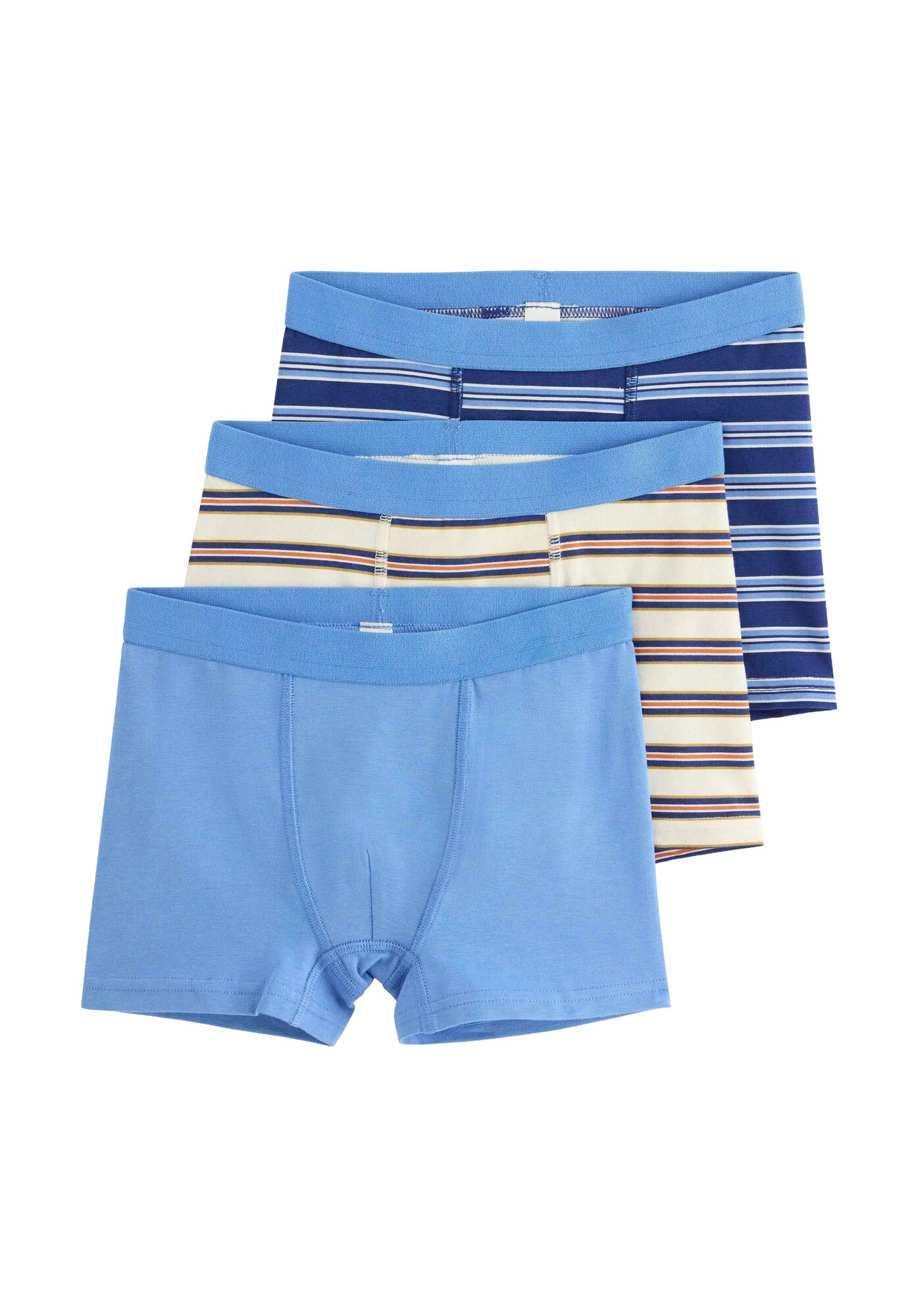 Lindex Chiloţi ecru / bleumarin / albastru deschis / portocaliu închis