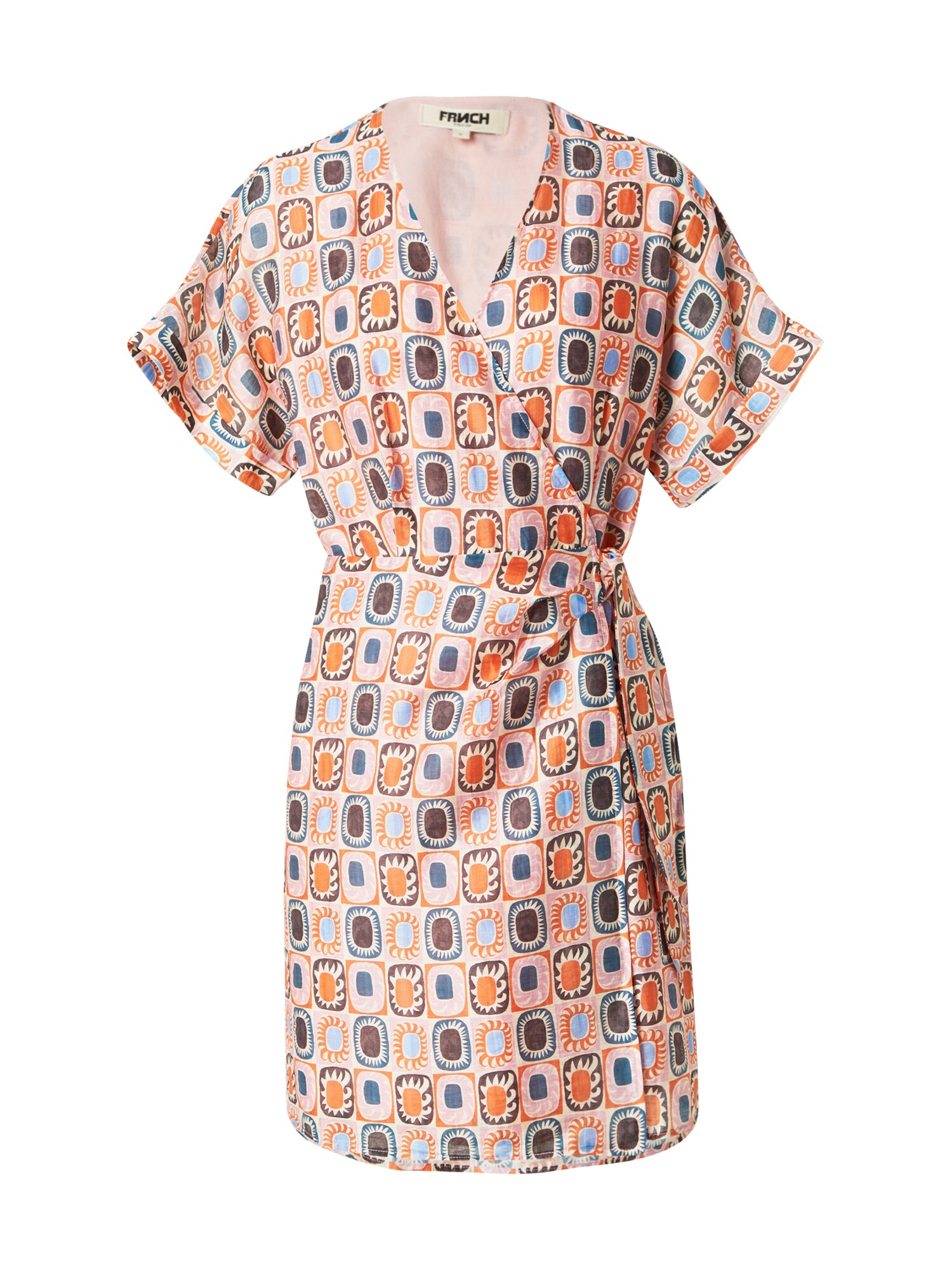 FRNCH PARIS Rochie  albastru închis / mov vânătă / portocaliu / roz