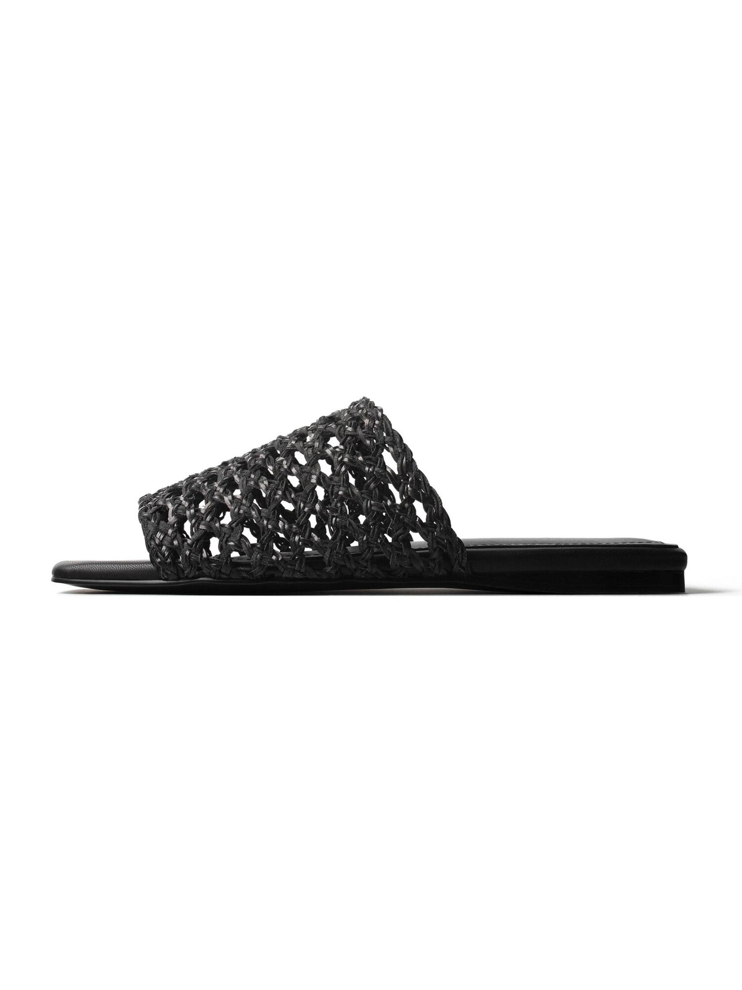 L37 HANDMADE SHOES Natikače s potpeticom 'LOST WITHOUT WORDS' crna