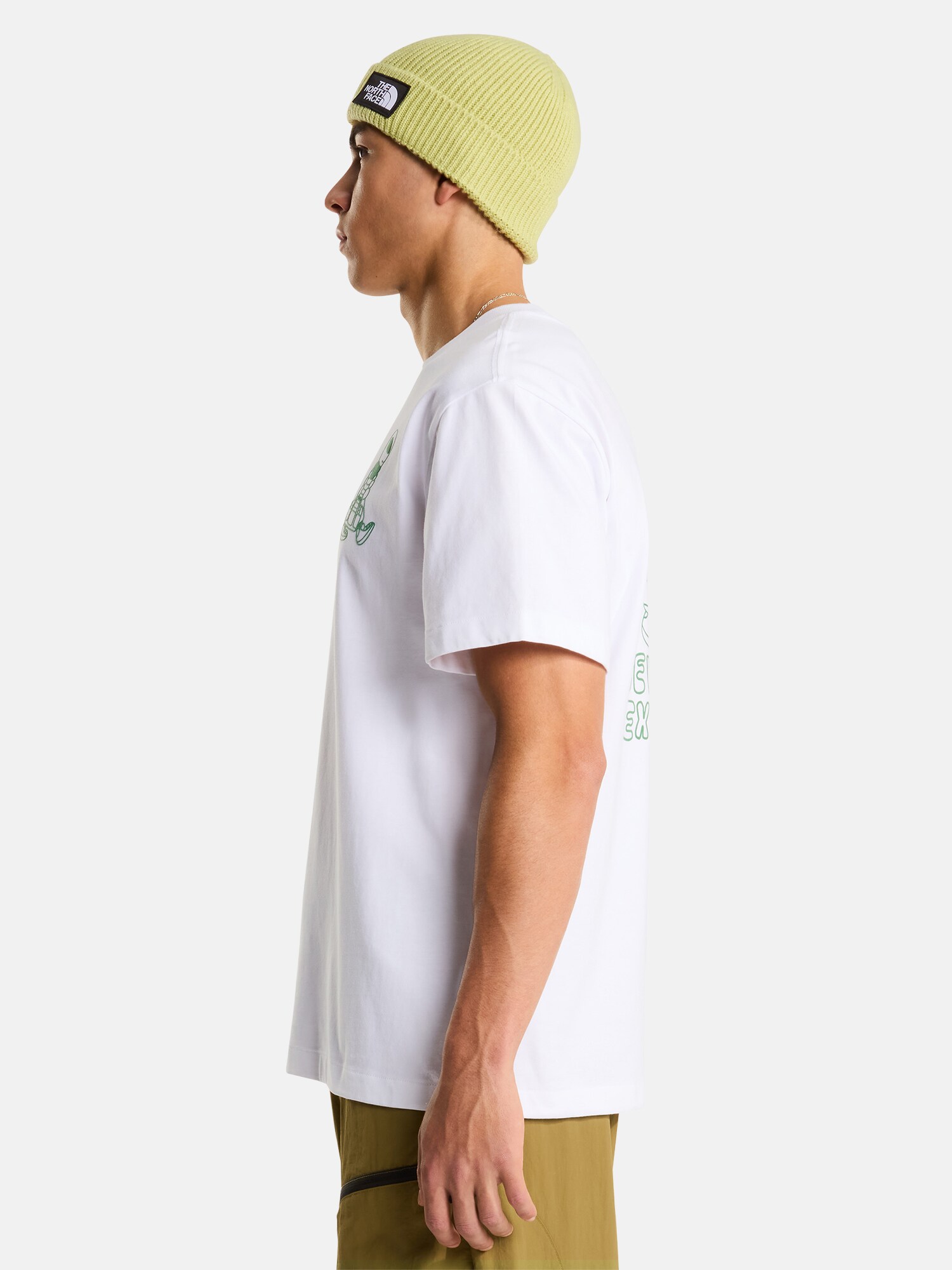 THE NORTH FACE Camiseta de fútbol 'M ALIEN  RELAXED SHORT SLEEVE TEE-GRAPHI'  blanco – imagen 3