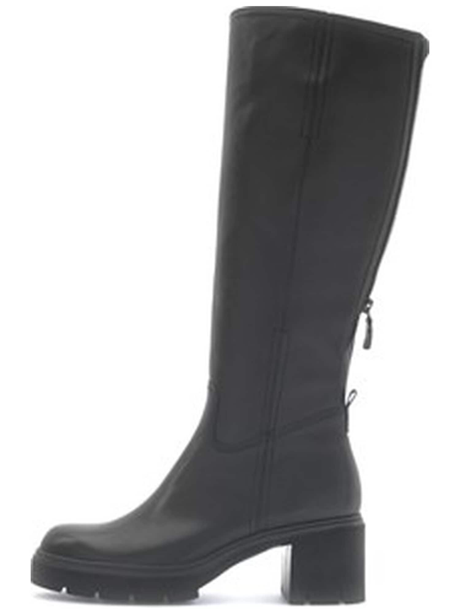 Gabor Boots Stiefel Damen 71.879.27 Echtleder In Schwarz