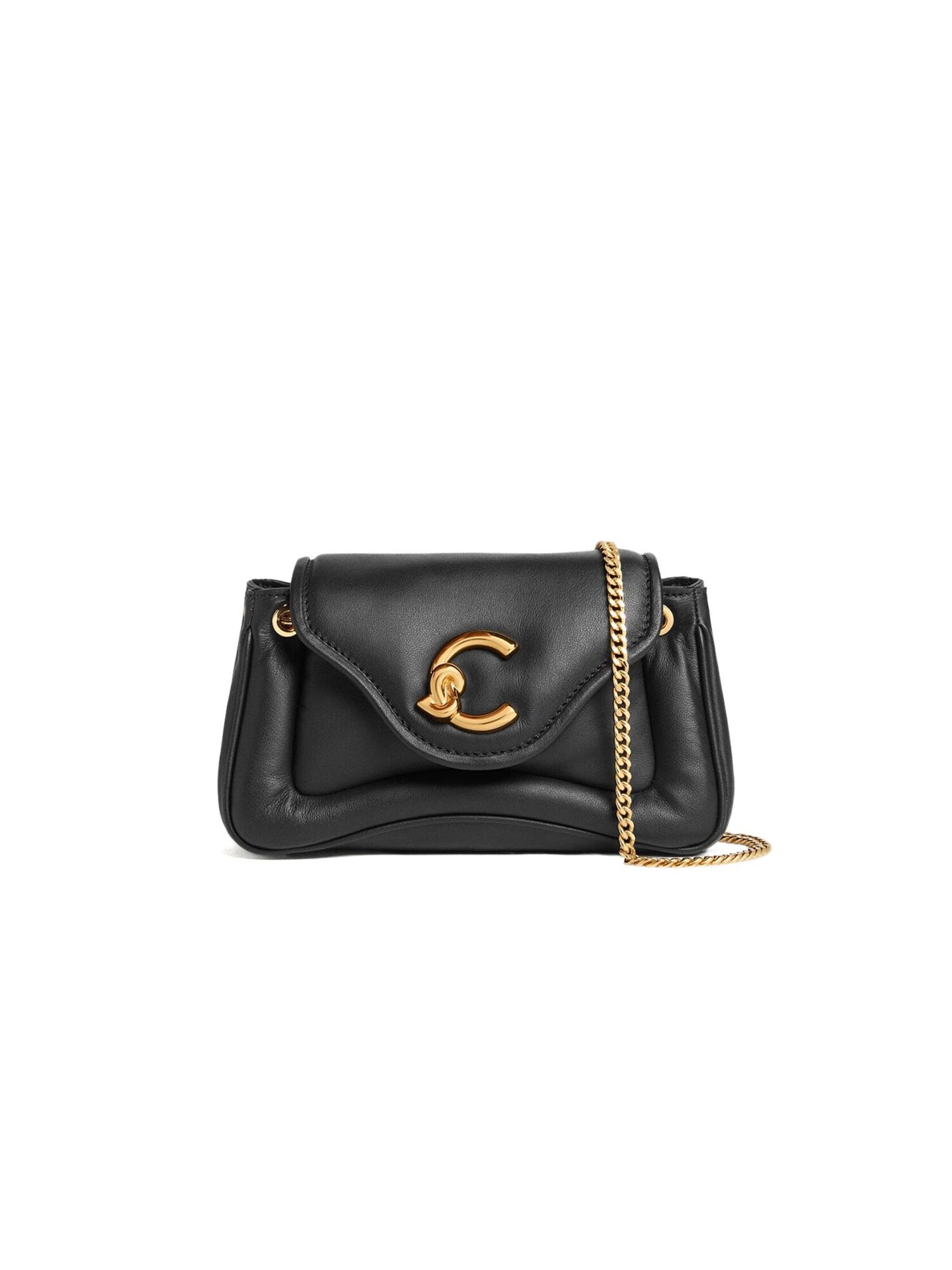 Coccinelle Bolso de mano 'C-Me Fluffy 22x12x9 cm'  negro