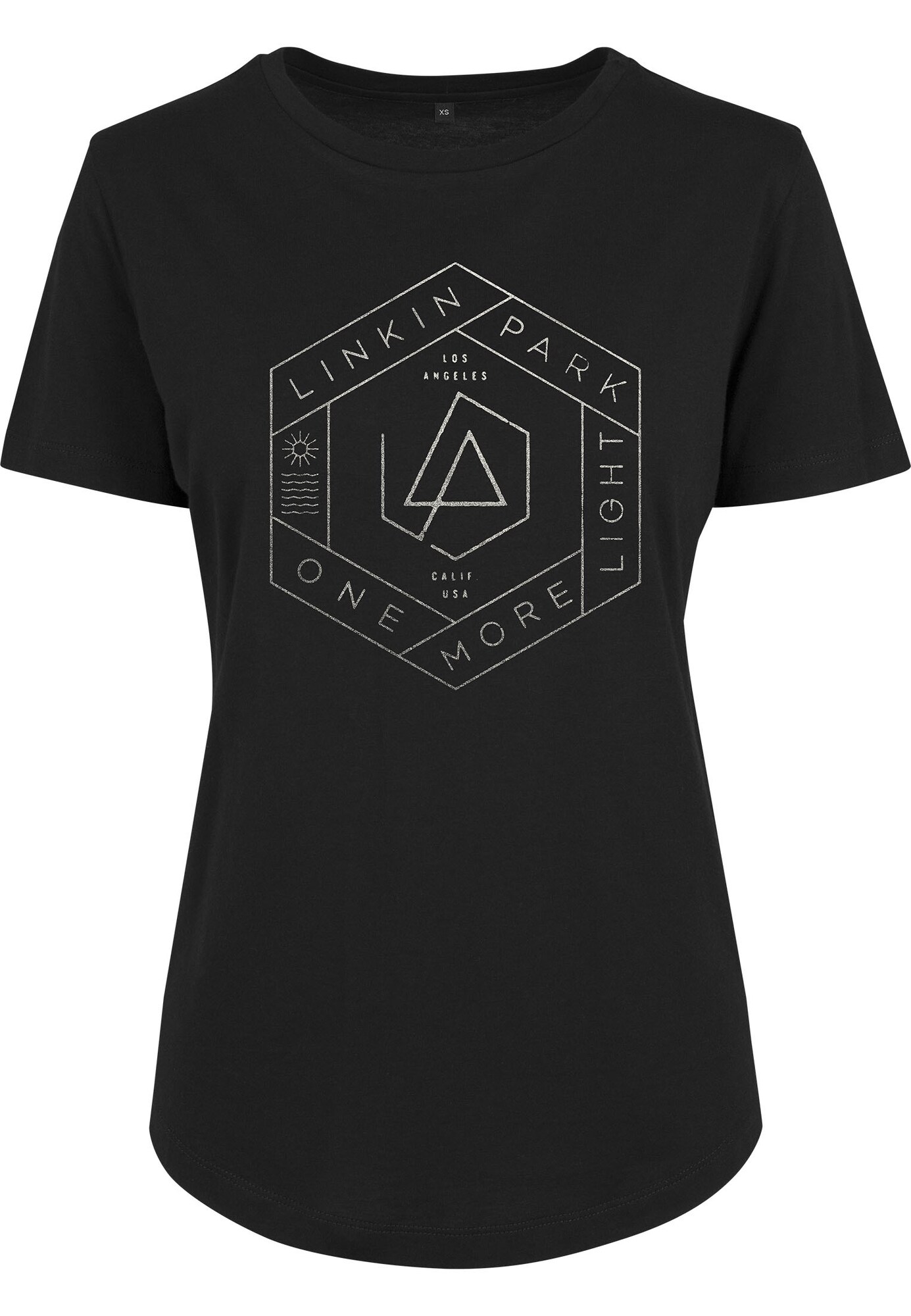 Merchcode Marškinėliai 'Linkin Park'  balta / juoda