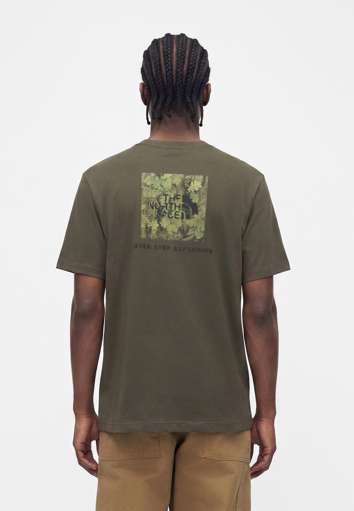 THE NORTH FACE Camiseta 'YOSEMITE' pino / verde hierba / negro – imagen 3
