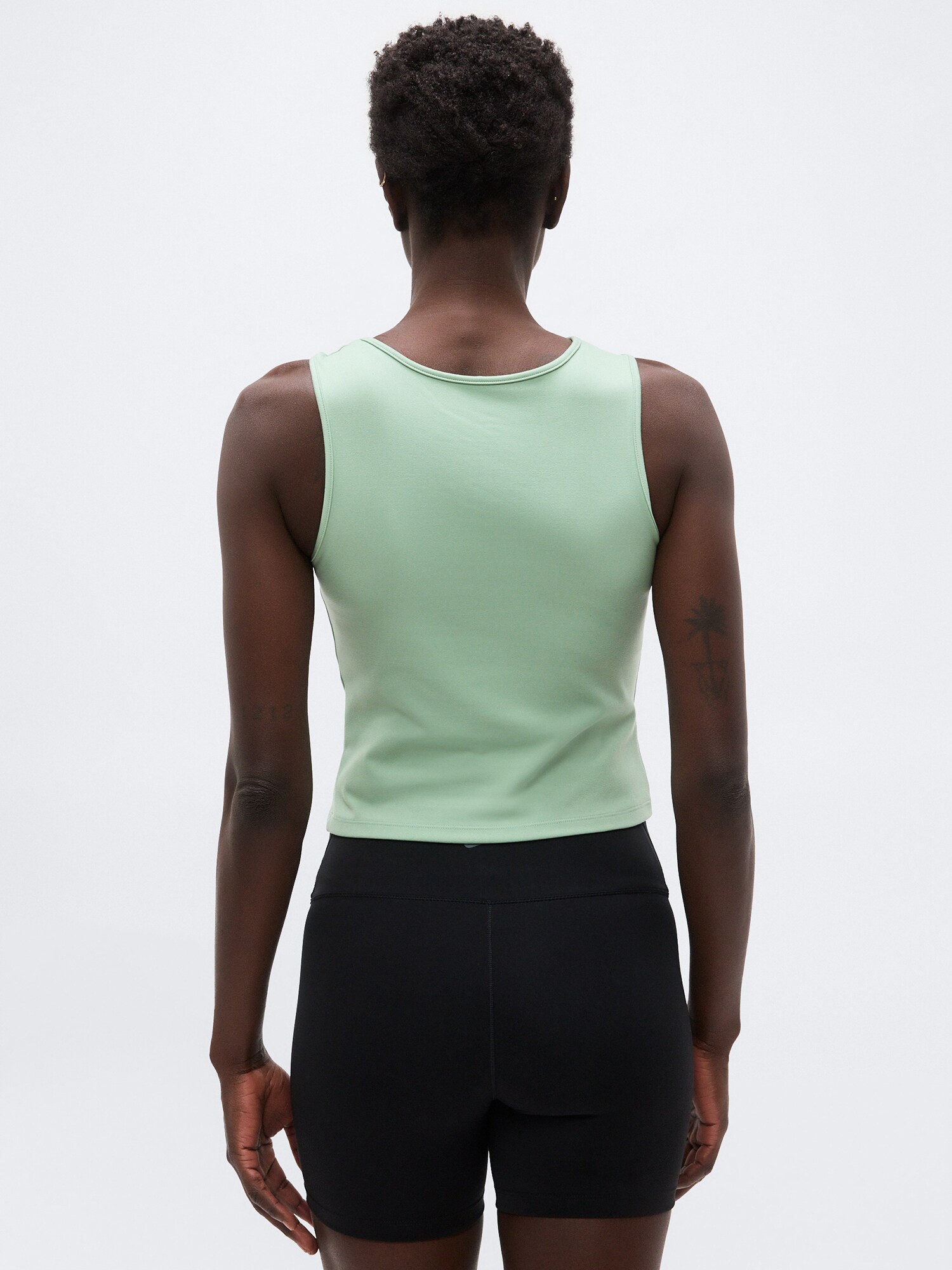 NIKE Top deportivo 'ONE' verde claro – imagen 3