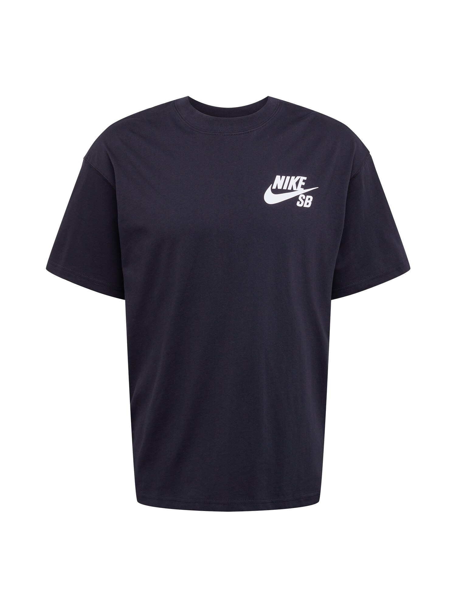 Nike SB Sportiniai marškinėliai  balta / juoda