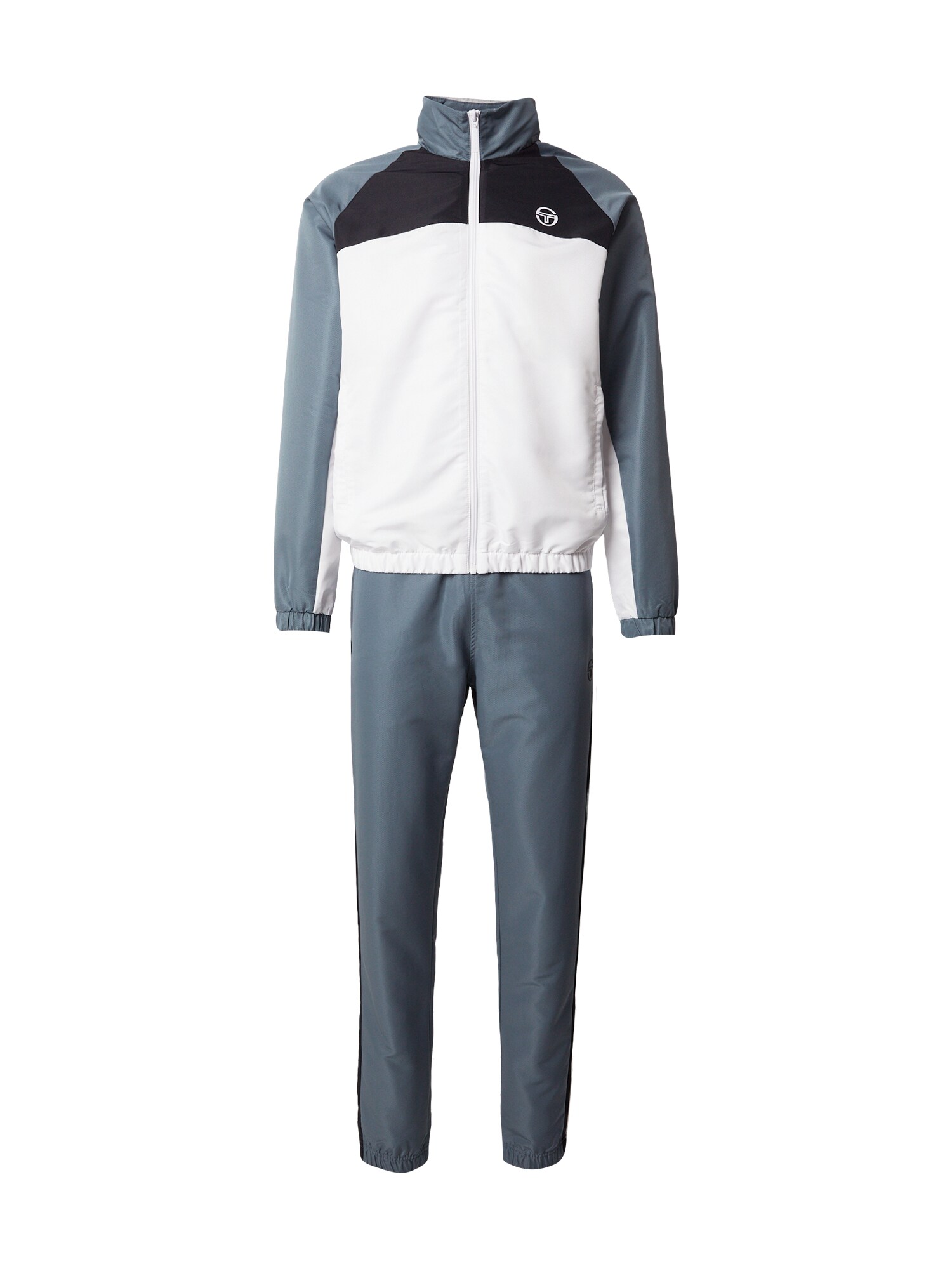 Sergio Tacchini Completo per l'allenamento 'Metropolis'  pietra / nero / bianco