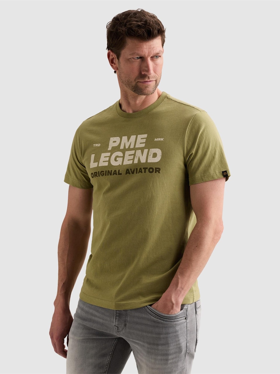 T-shirt 'T-shirt with rugged artwork on the chest'