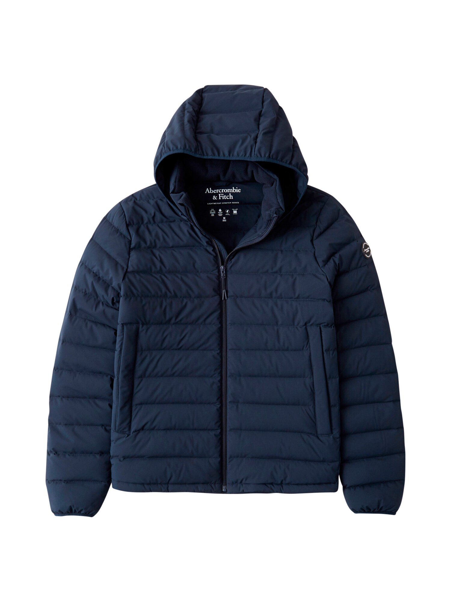 Abercrombie & Fitch Demisezoninė striukė  tamsiai mėlyna