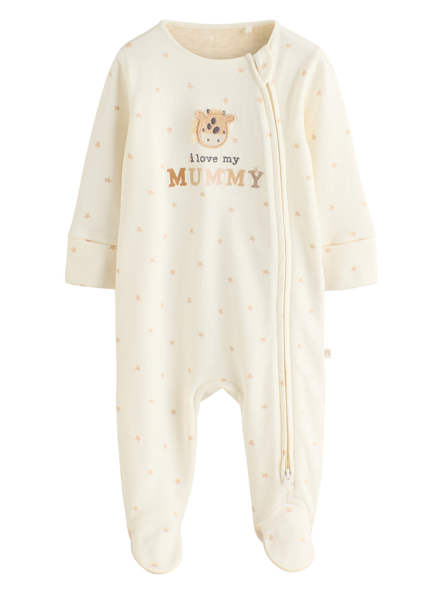 Next Ruhák alváshoz 'I Love My Mummy'  ekrü / barna / antracit akciós termékkép 1