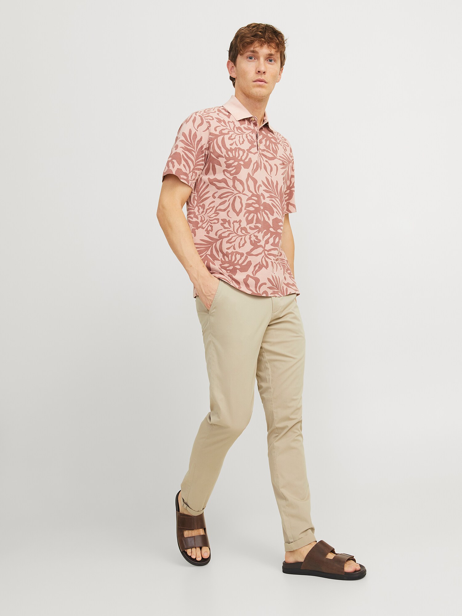 JACK & JONES Chino nohavice 'JPSTMarco Sunny' piesková (obrázok 5)