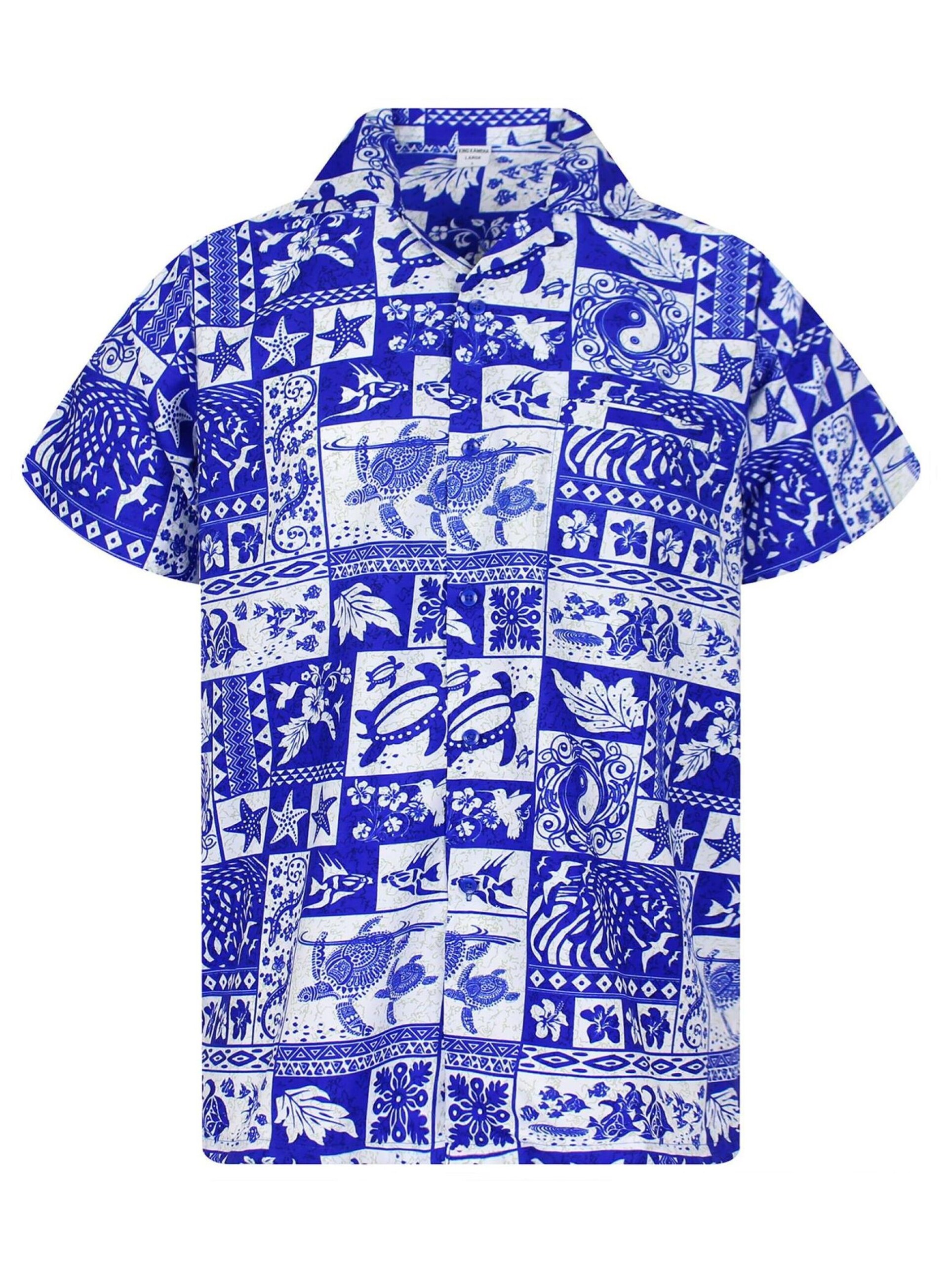 King Kameha T-shirt 'Puzzle' herr