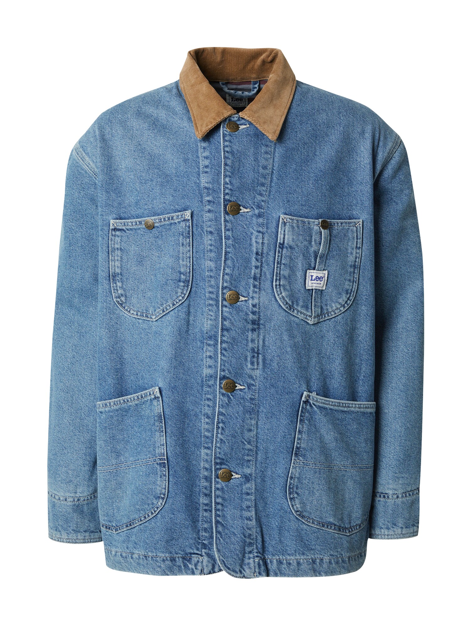 Lee Prechodná bunda modrá denim