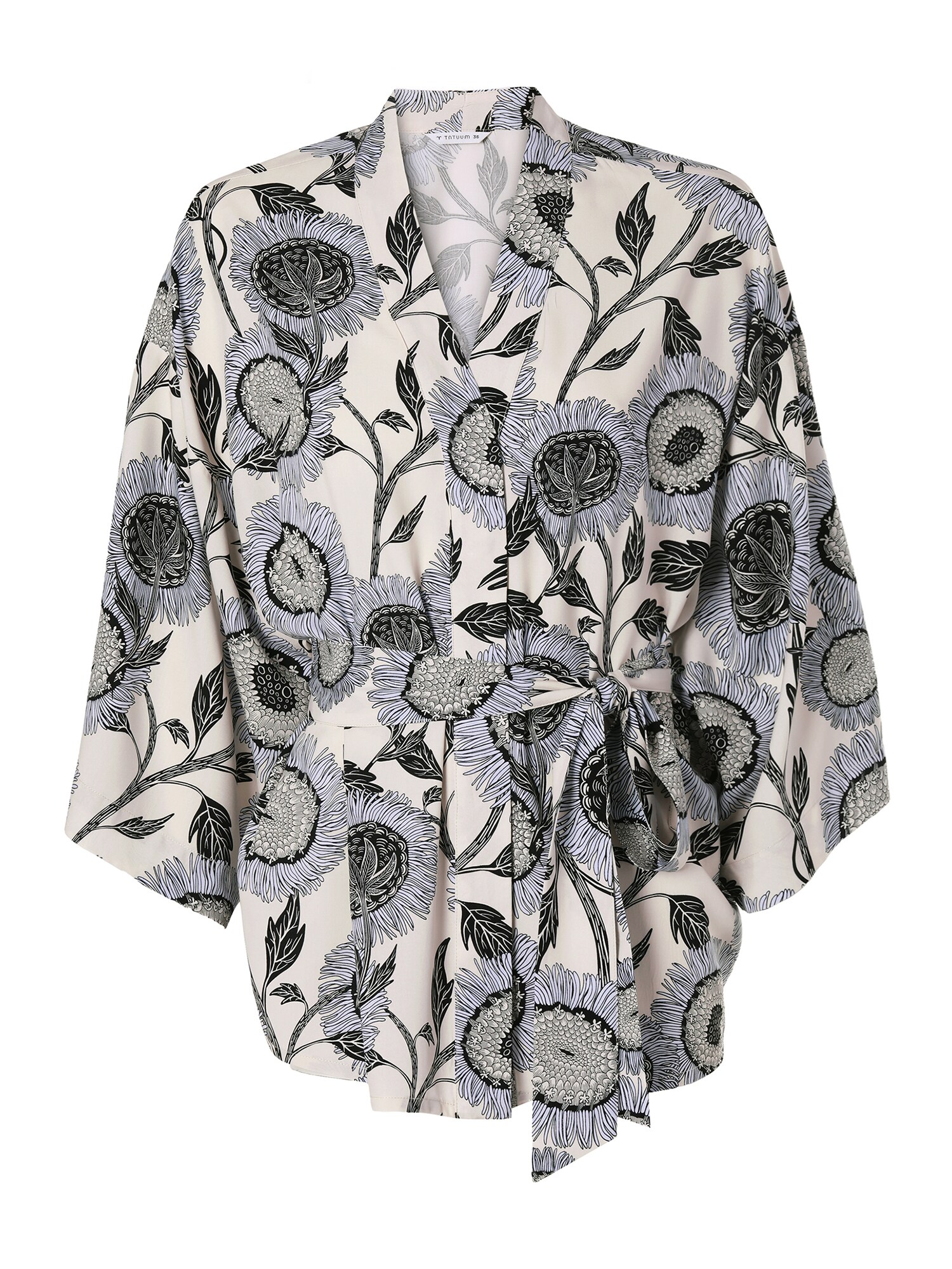 TATUUM Bluza 'TAWINA'  siva / crna / prljavo bijela