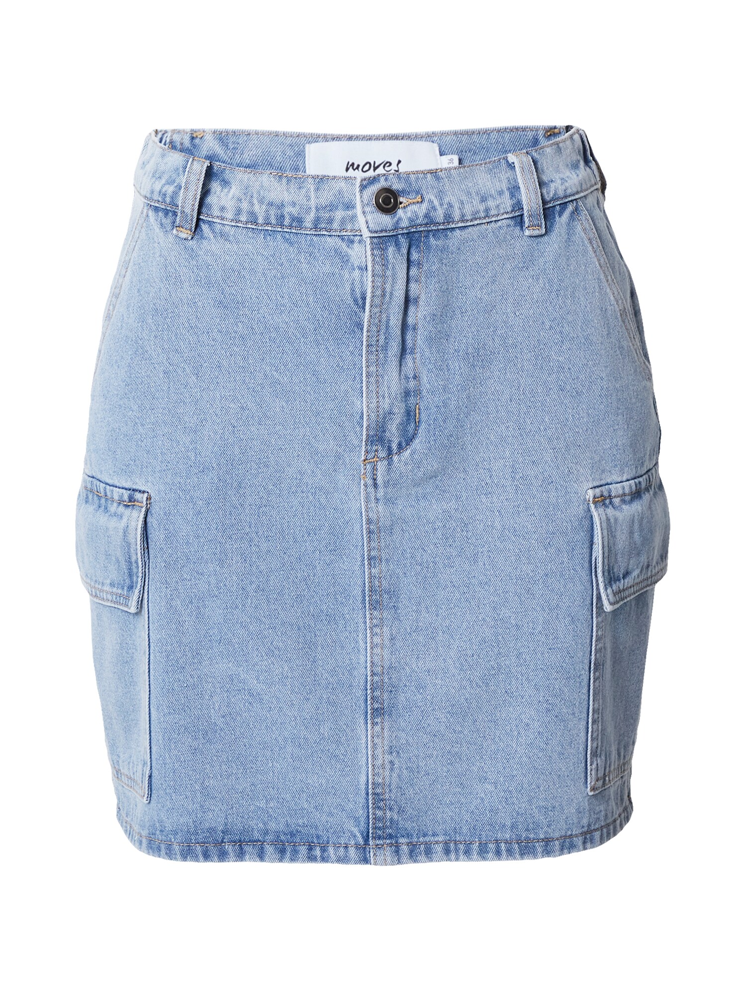 Moves Sukňa 'Largus'  modrá denim