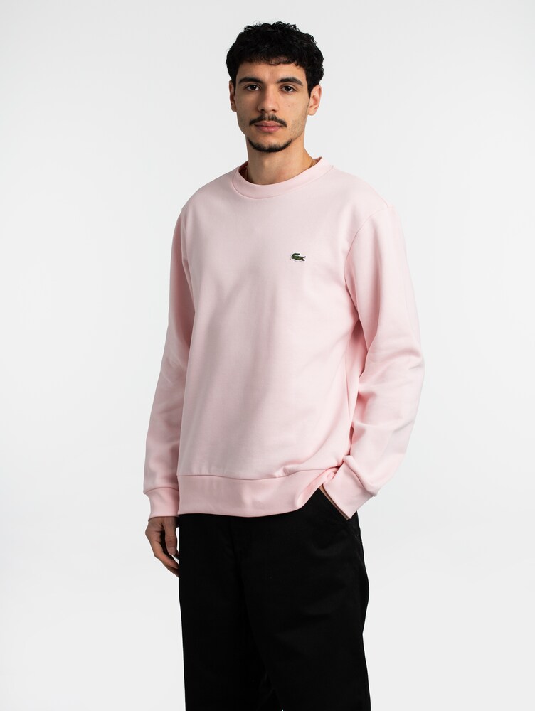 LACOSTE Sweatshirt Herren Größe XL rosa