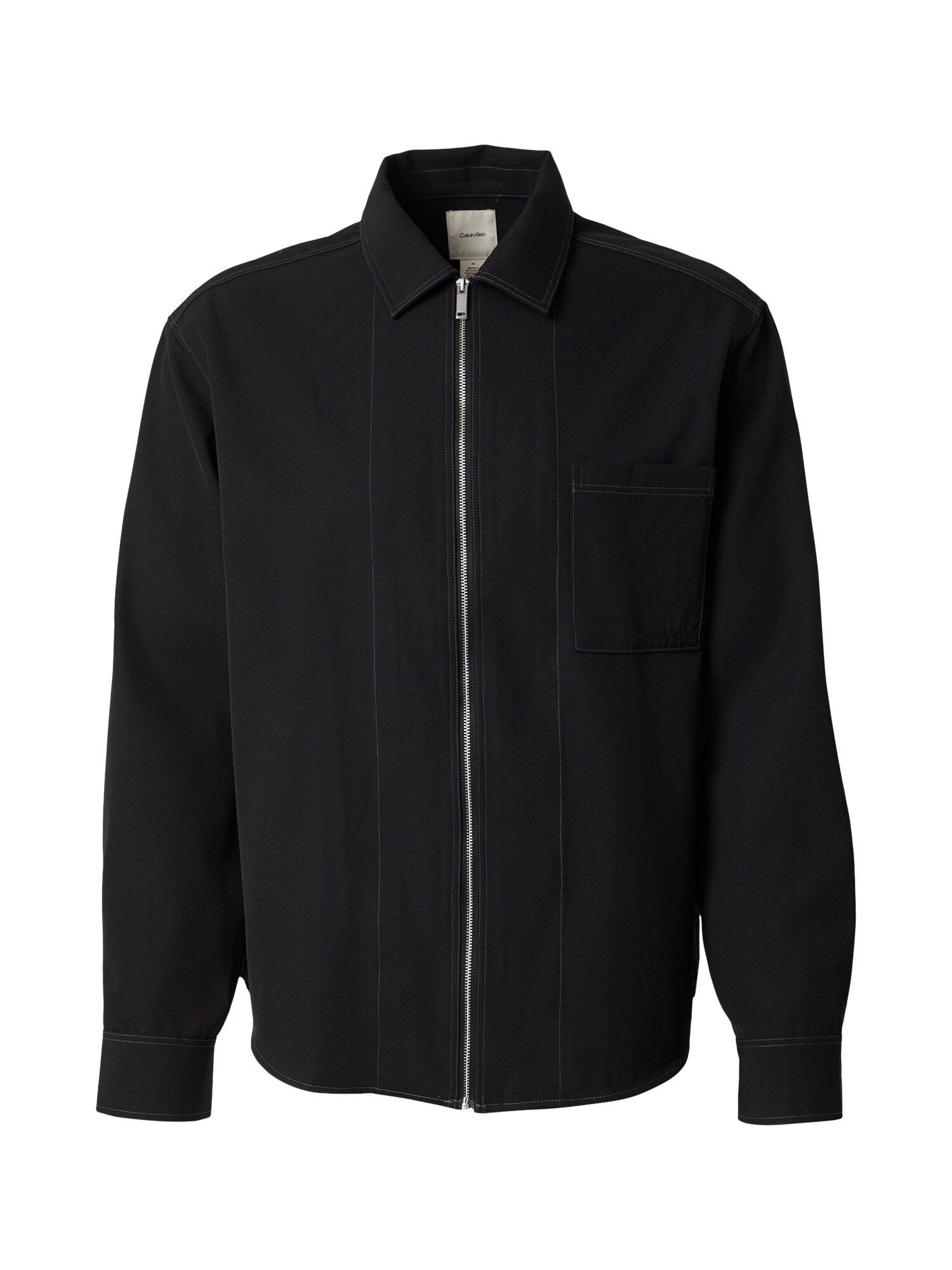 Calvin Klein Geacă de primăvară-toamnă  negru
