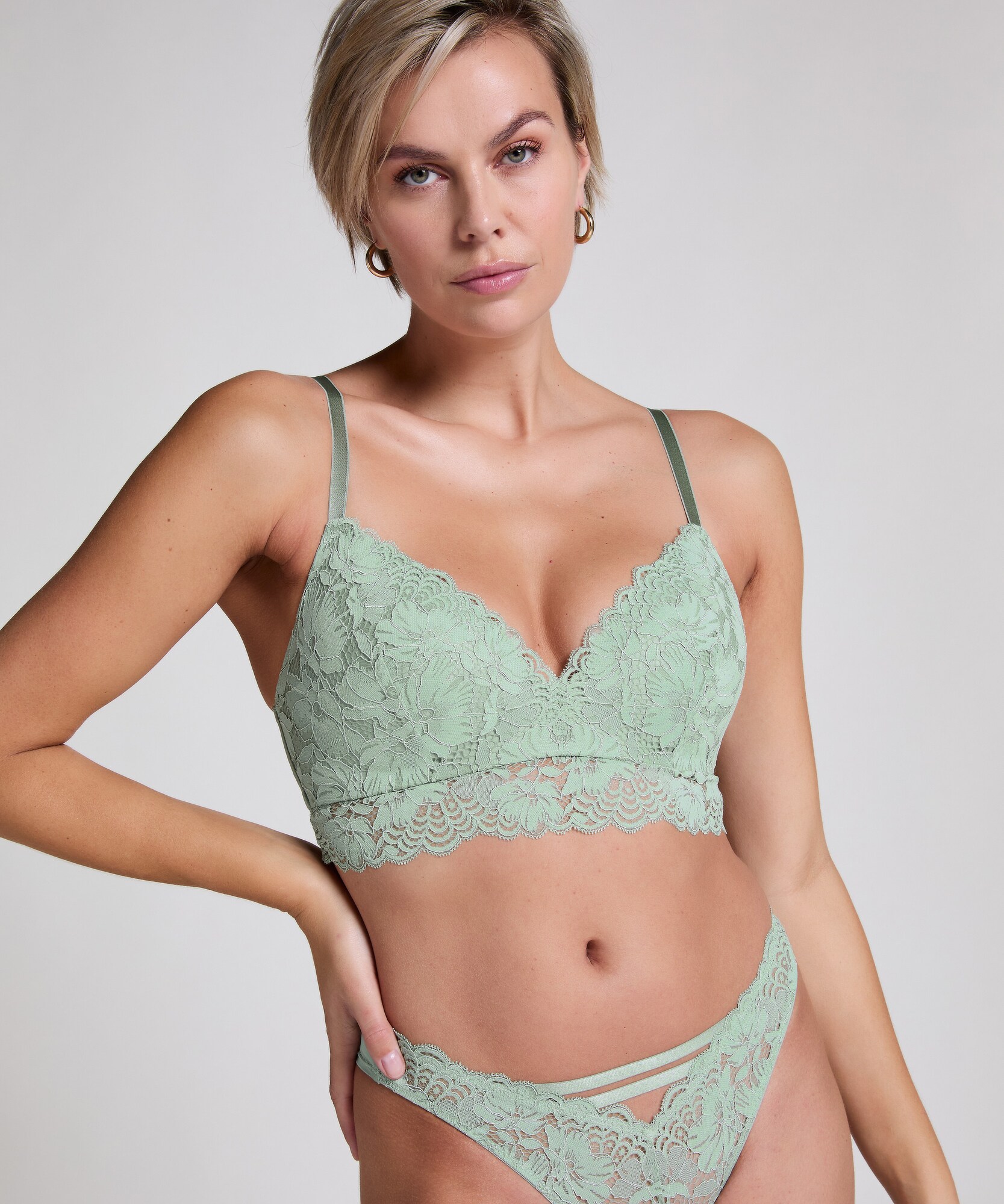 Hunkemöller Melltartó 'ANDREA'  menta termék 2. képe