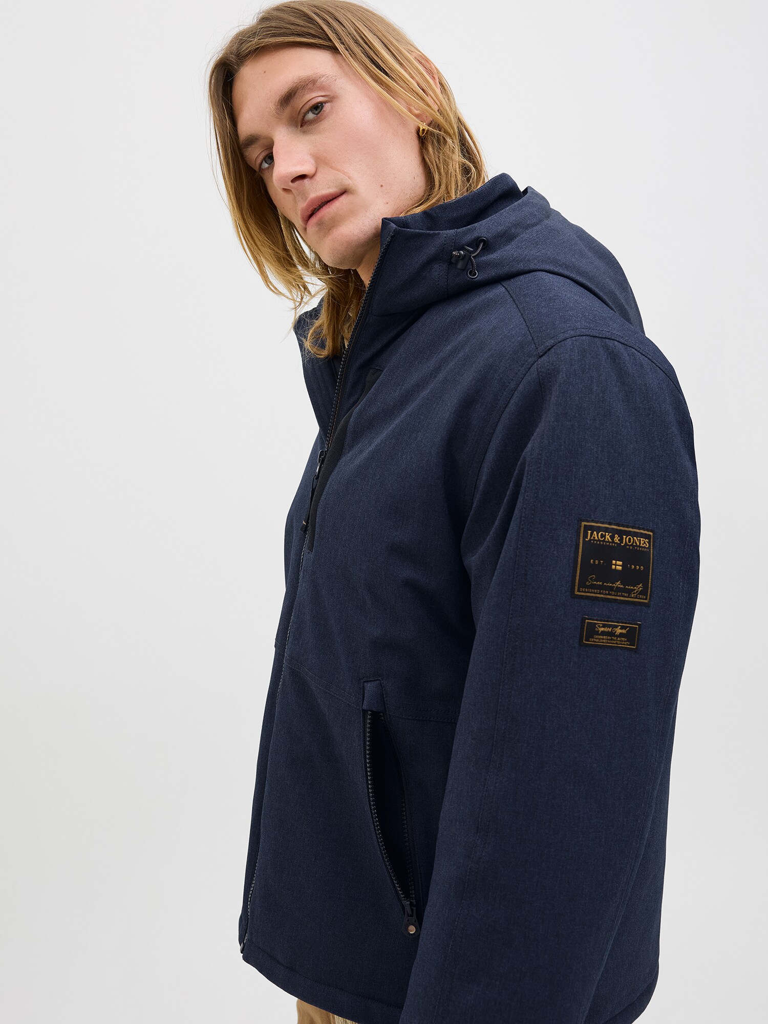 JACK & JONES Prechodná bunda 'JJEParker' tmavomodrá (obrázok 5)