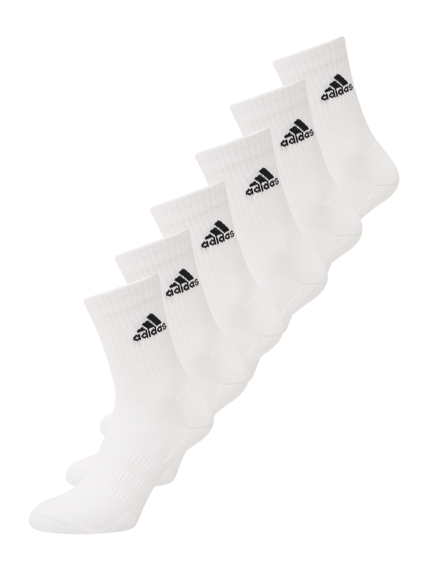 ADIDAS PERFORMANCE Șosete sport Cushioned Sportswear Crew 6 Pairs  alb