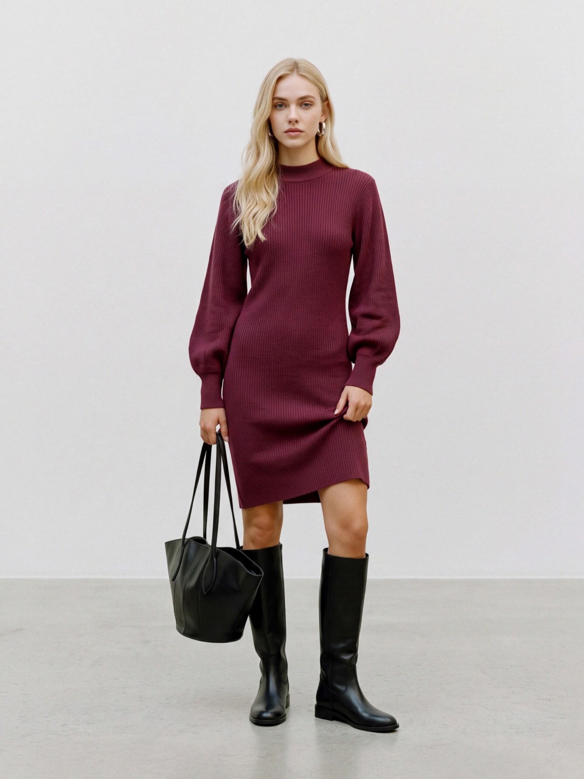 VERO MODA Stickad klänning 'VMHARPER' dam